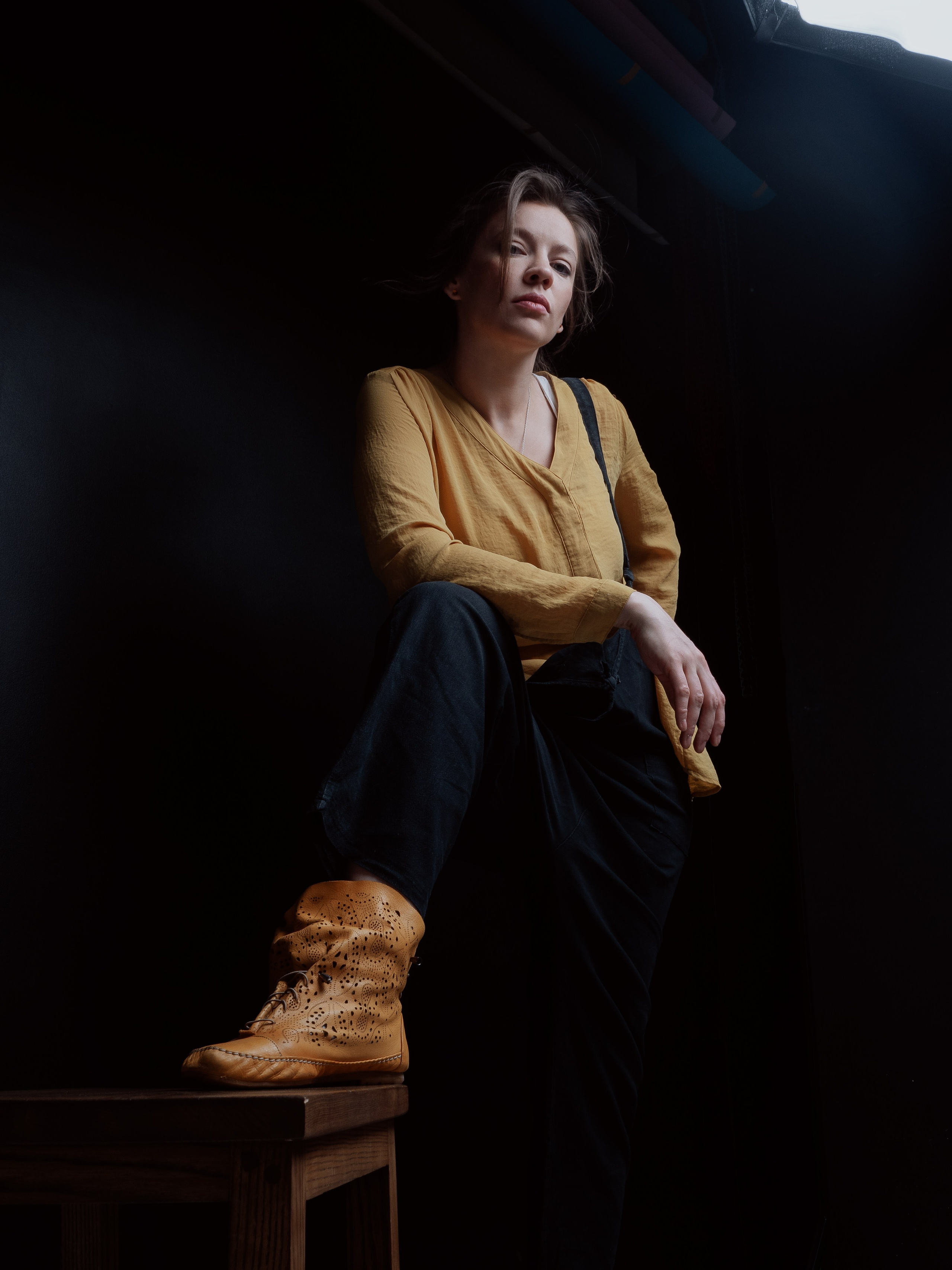 Актерское портфолио в студии. Маруся Машкова • Фотограф в Москве