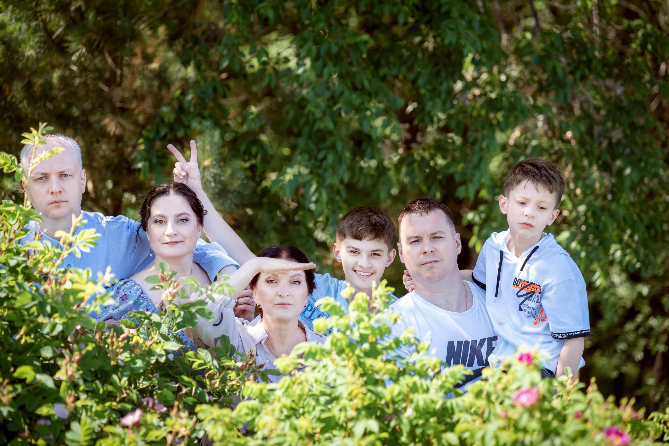 Летняя прогулка в парке. Семейный и детский фотограф в Хабаровске Анна Гриневич