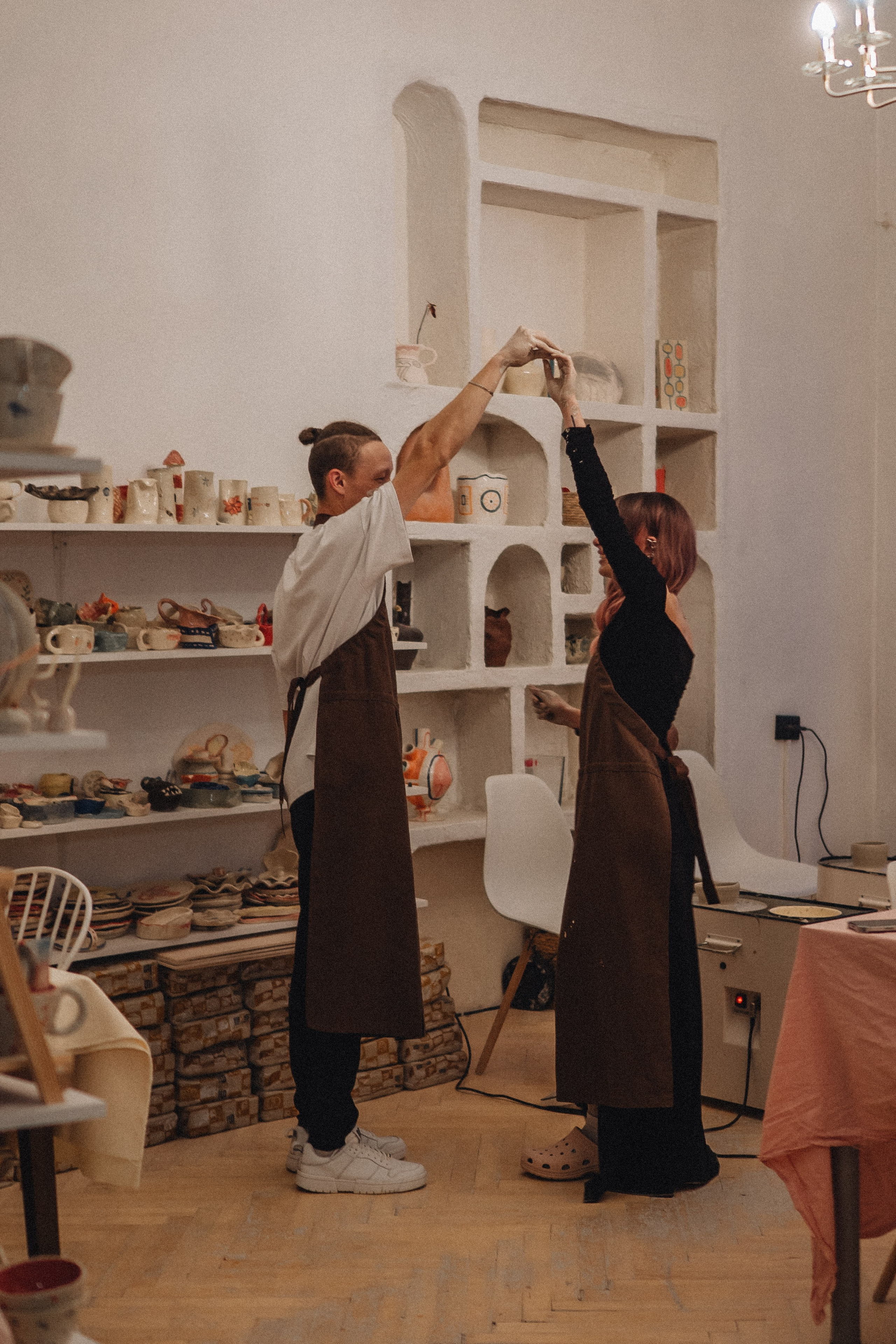 СВИДАНИЕ В ГОНЧАРНОЙ МАСТЕРСКОЙ. Профессиональный фотограф, Санкт-Петербург — Виктория Богомолова