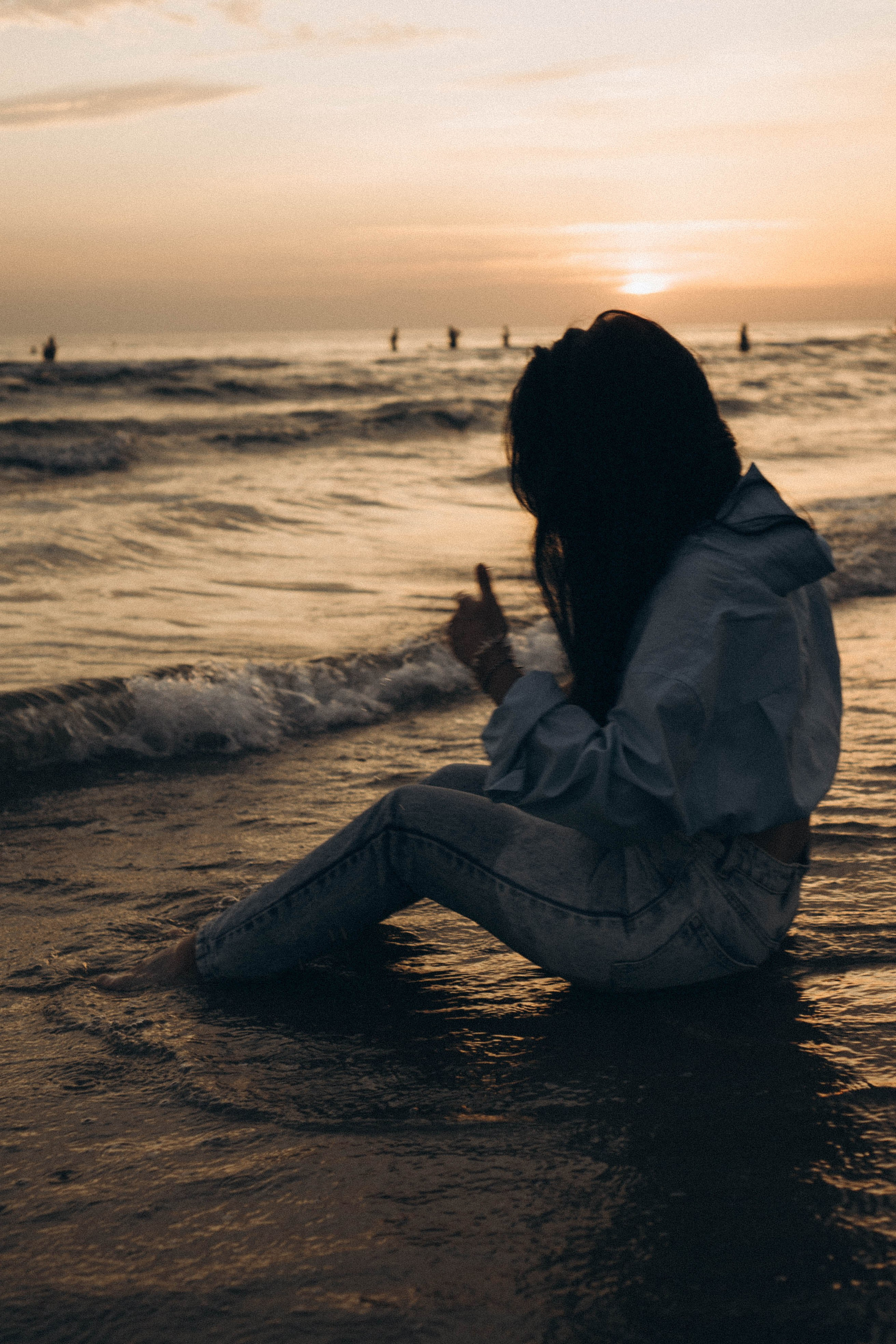 Июльский вечер на берегу черного моря. Профессиональный фотограф, Санкт-Петербург — Виктория Богомолова