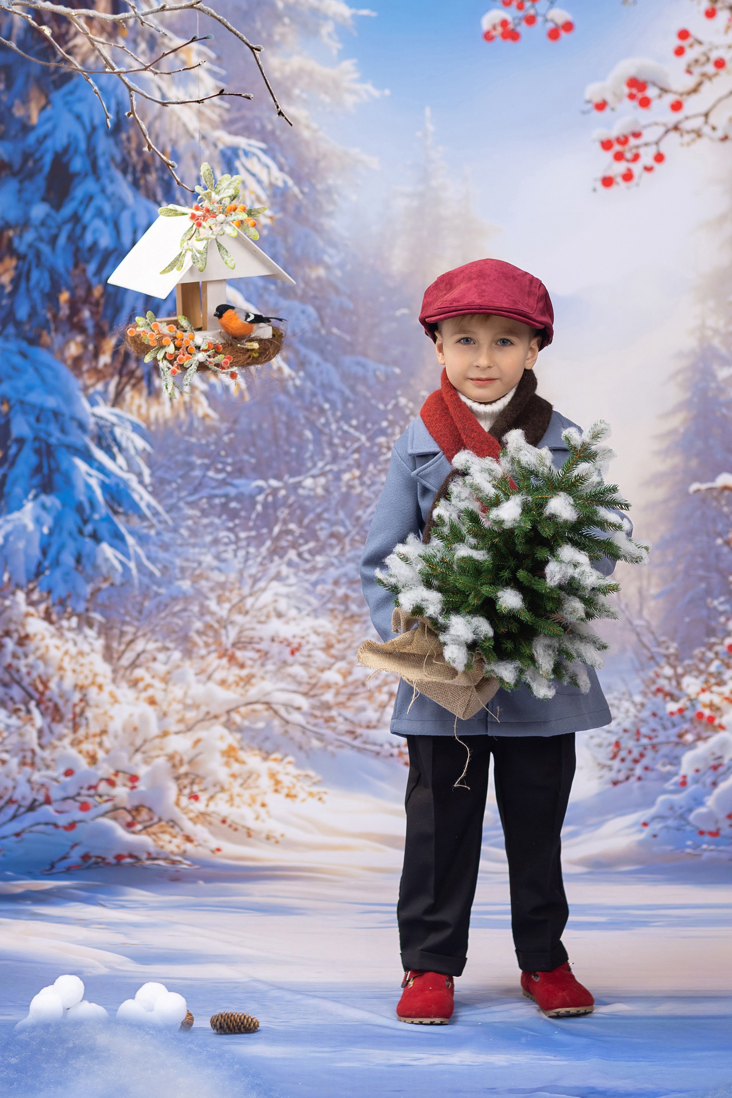 Зимняя сказка. Фотостудия «Ай-Би-эН»