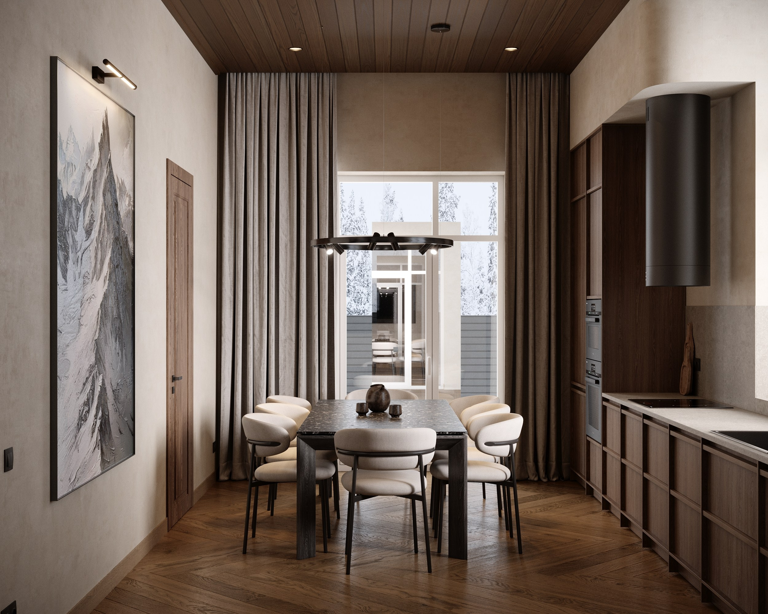 Дизайн дома в стиле Шале КП Бима. Архитектор-дизайнер в Казани