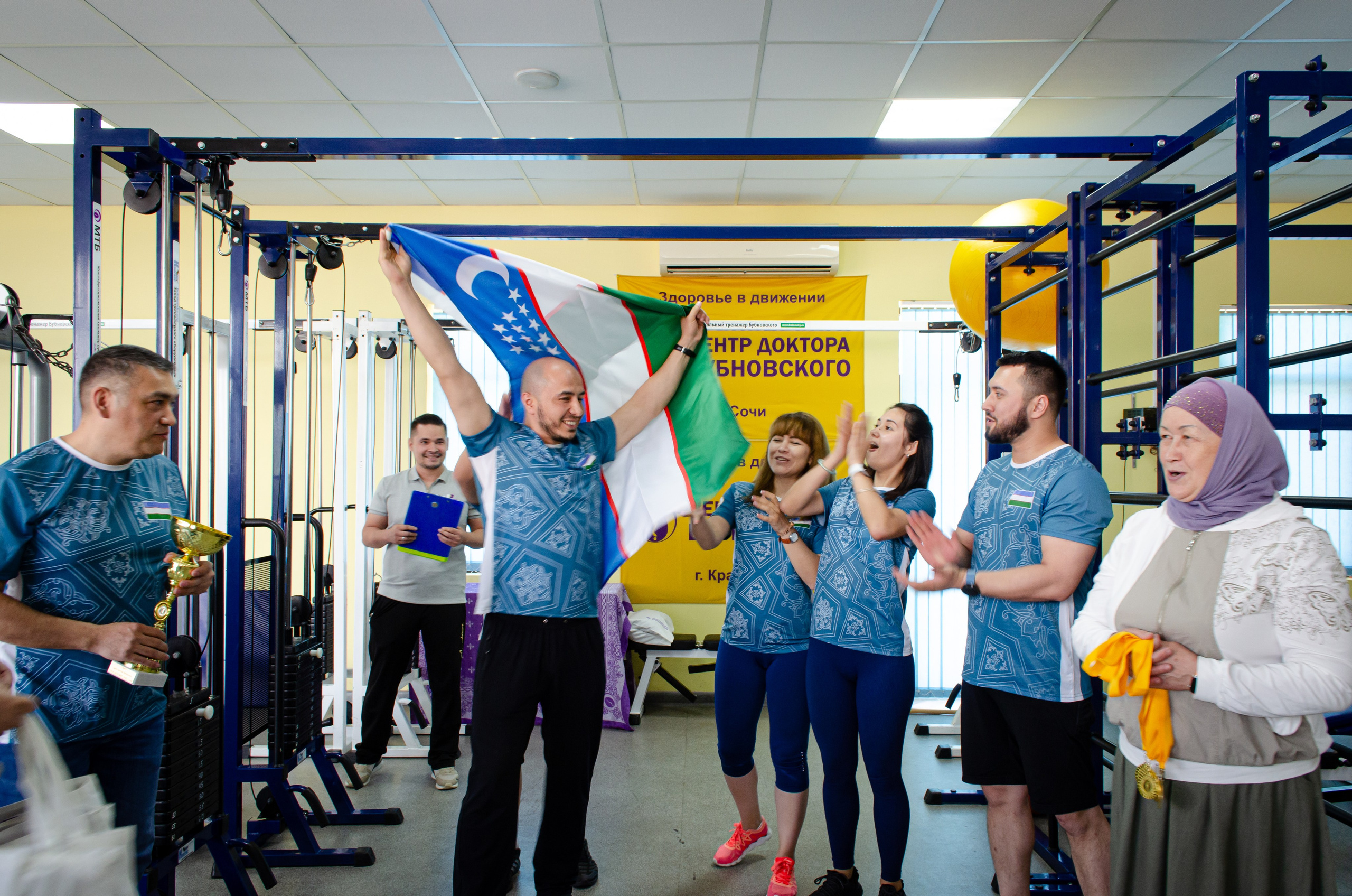 Медицинское спортивное мероприятие. Фотограф