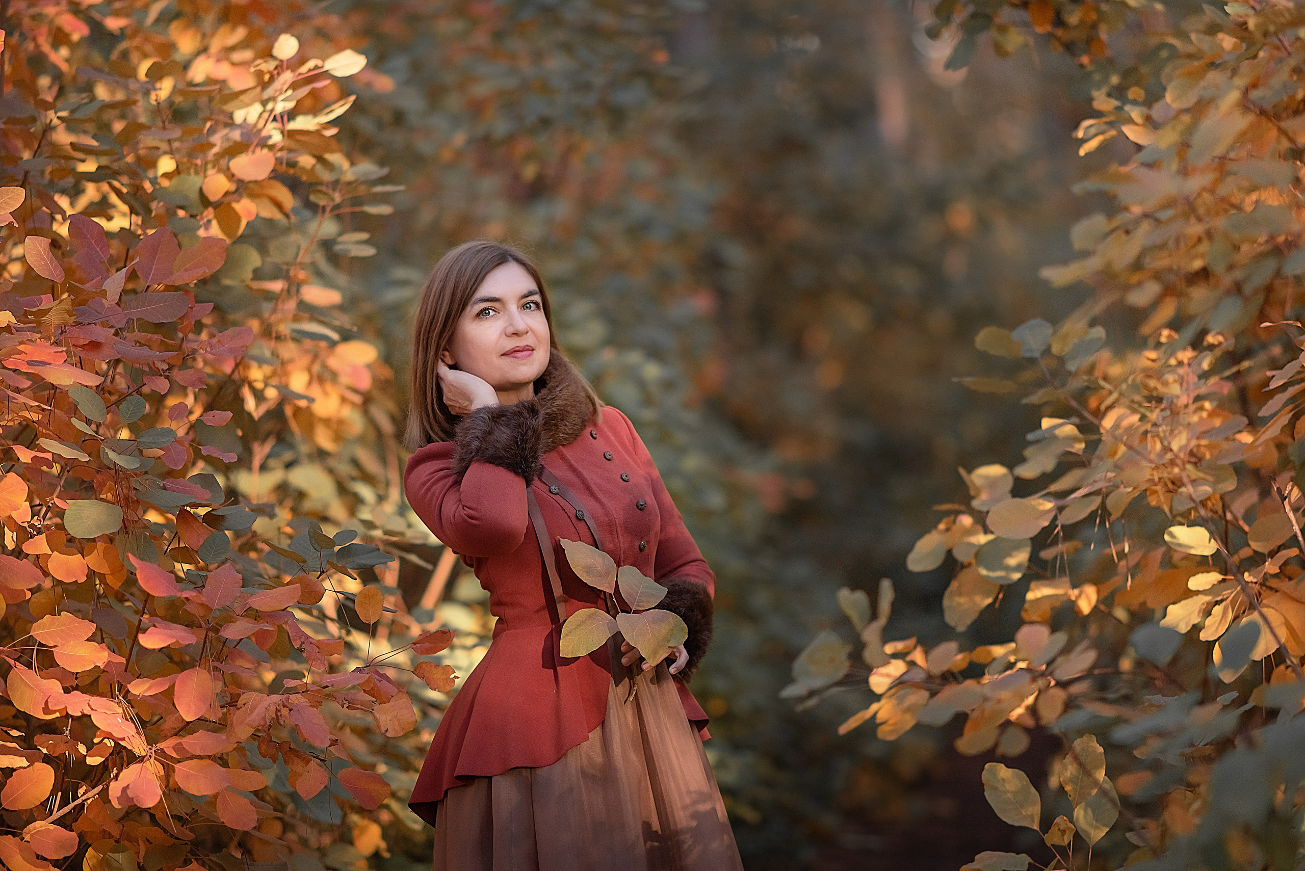 Света в осеннем лесу. Семейный, детский и женский фотограф в Ростове-на-Дону Кирилина Екатерина