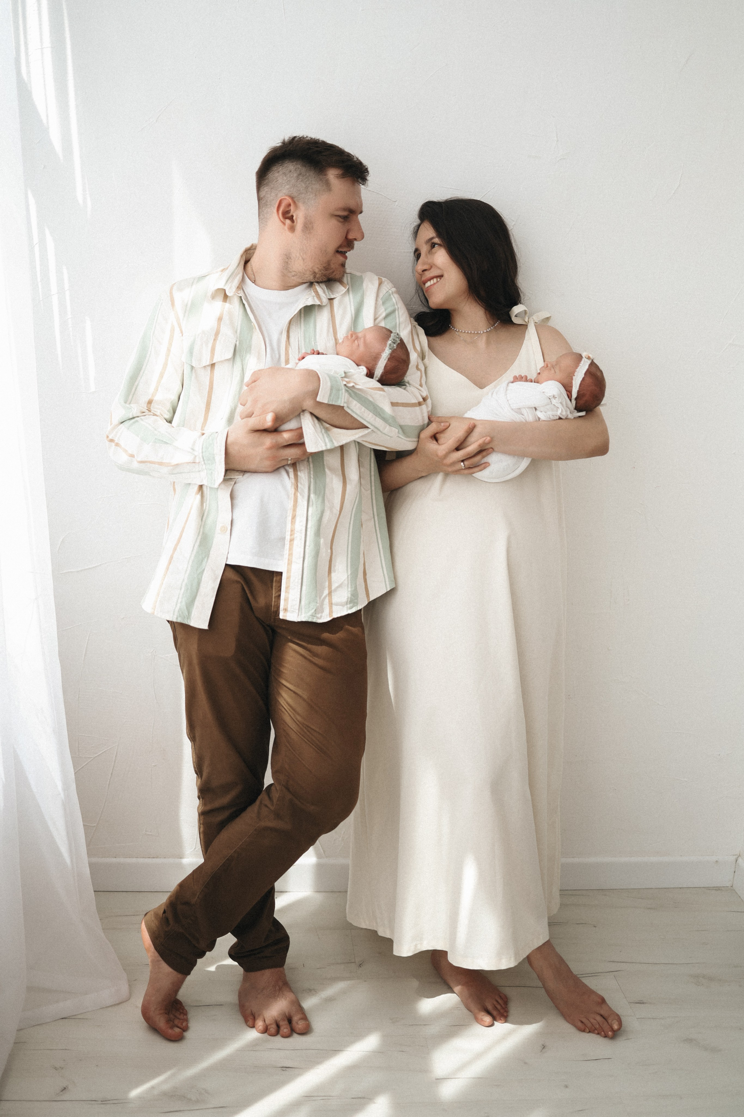 Двойня. Фотограф новорожденных и детский фотограф в Новосибирске