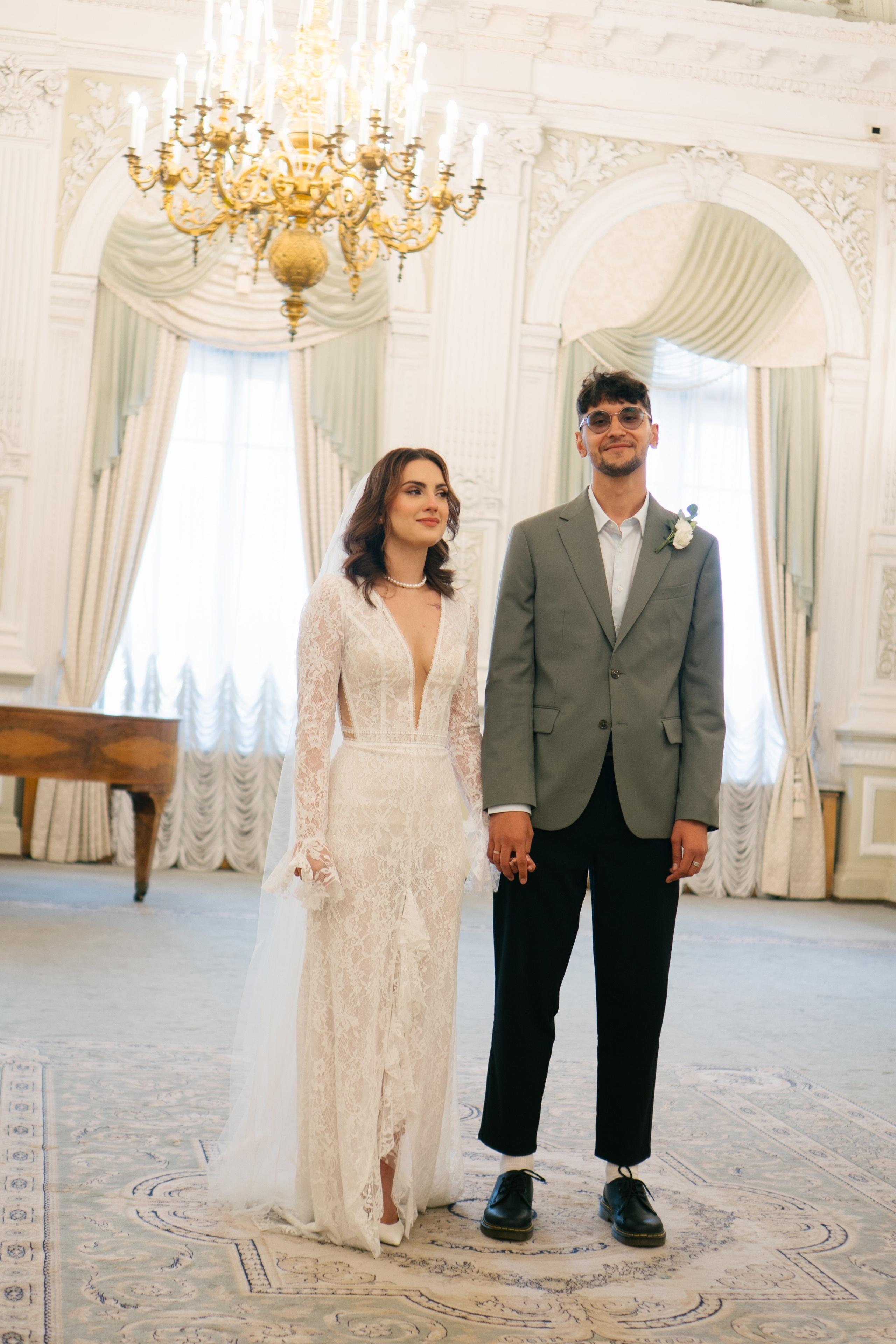 СВАДЕБНАЯ СЬЕМКА В ПЕРВОМ ДВОРЦЕ БРАКОСОЧЕТАНИЯ. Профессиональный фотограф, Санкт-Петербург — Виктория Богомолова