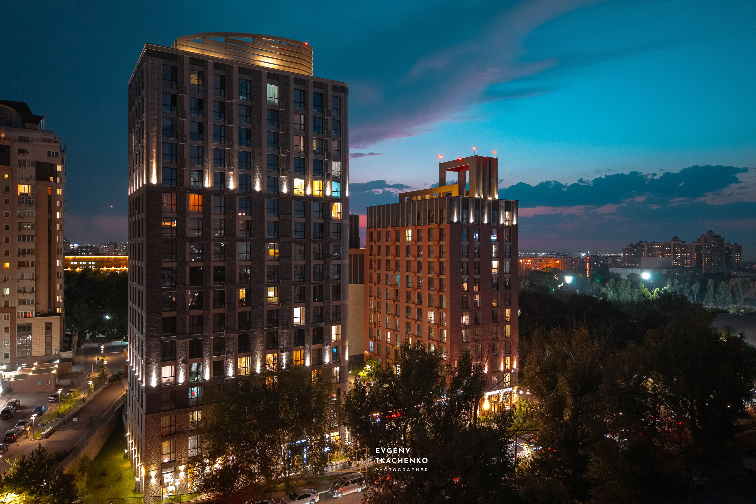 ЖК «Riverside», г. Алматы. Архитектурный и интерьерный фотограф в Казахстане