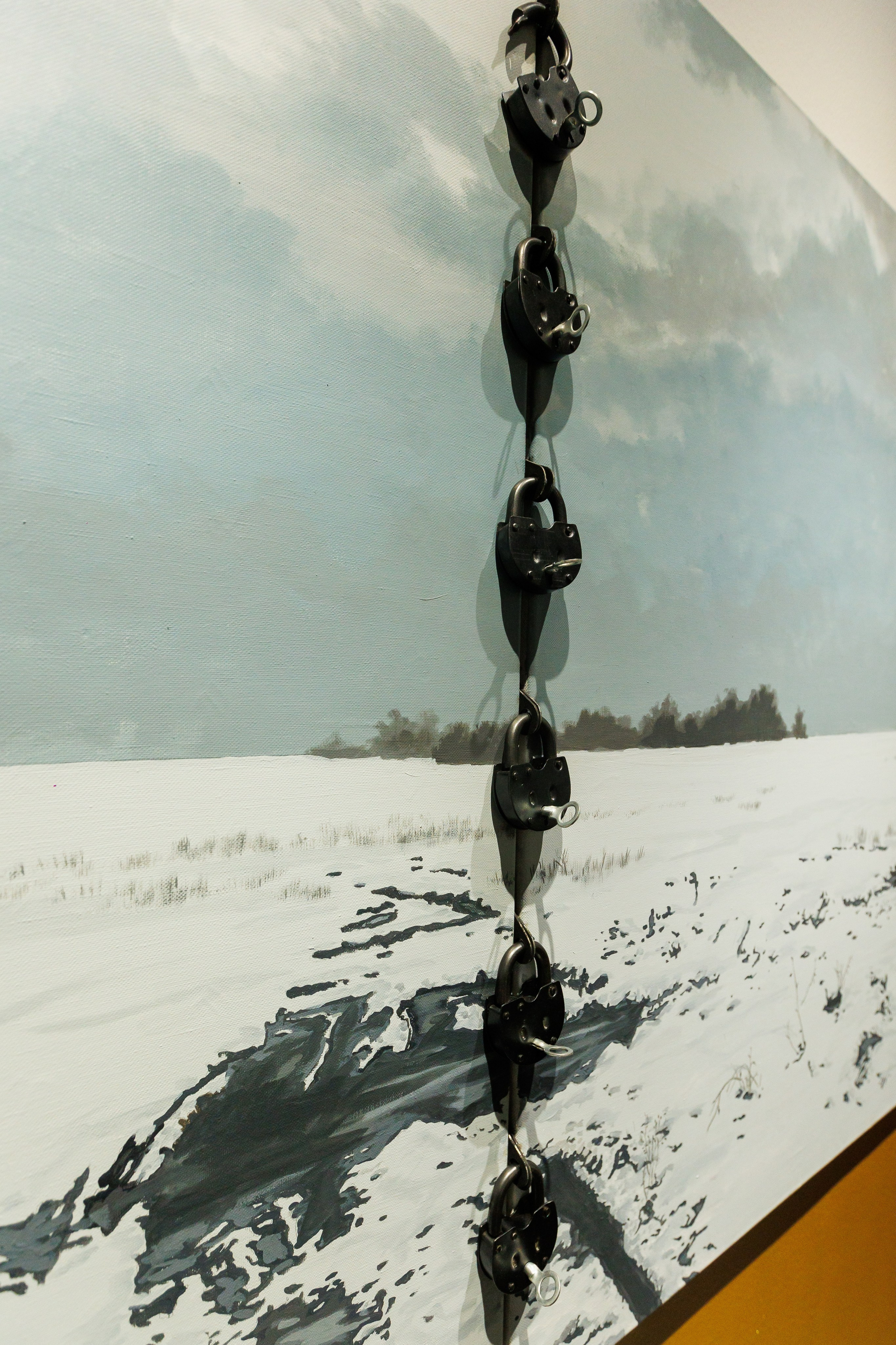 Открытите выставки Небесная География или разбор полетов Андрея Филиппова. Фотограф Иван Недорез