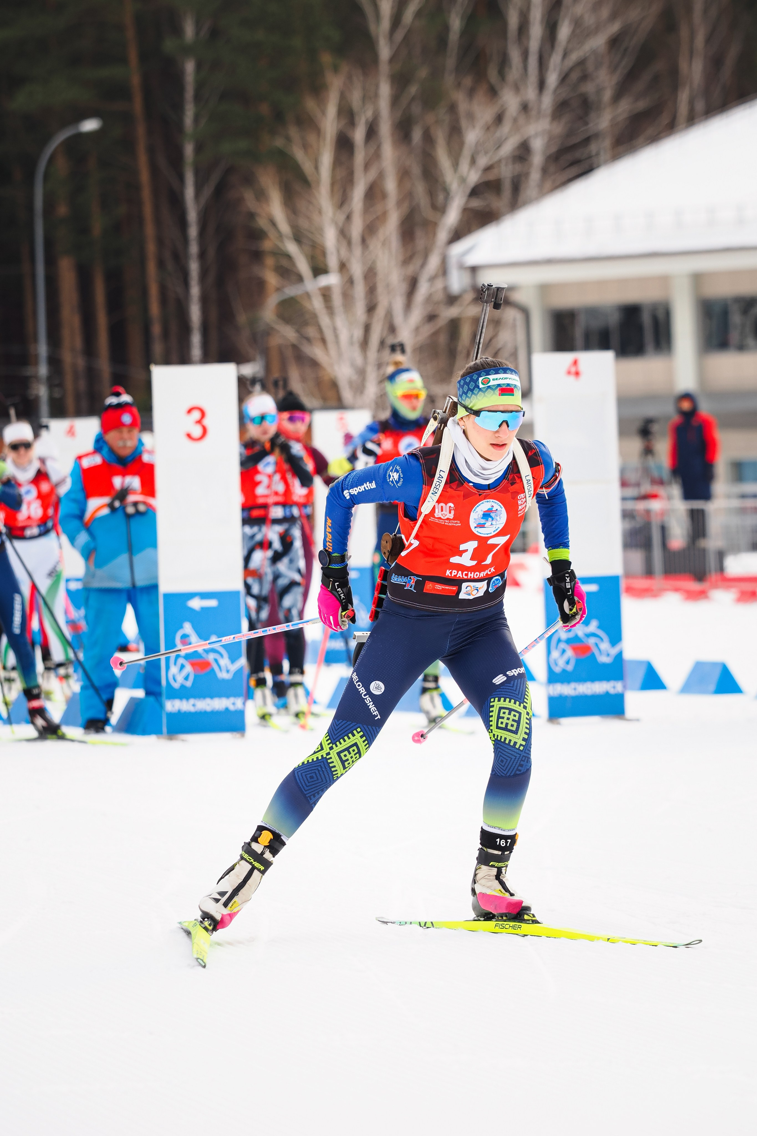 Биатлон / Первенство России. Репортажный фотограф Алексей Козьмин