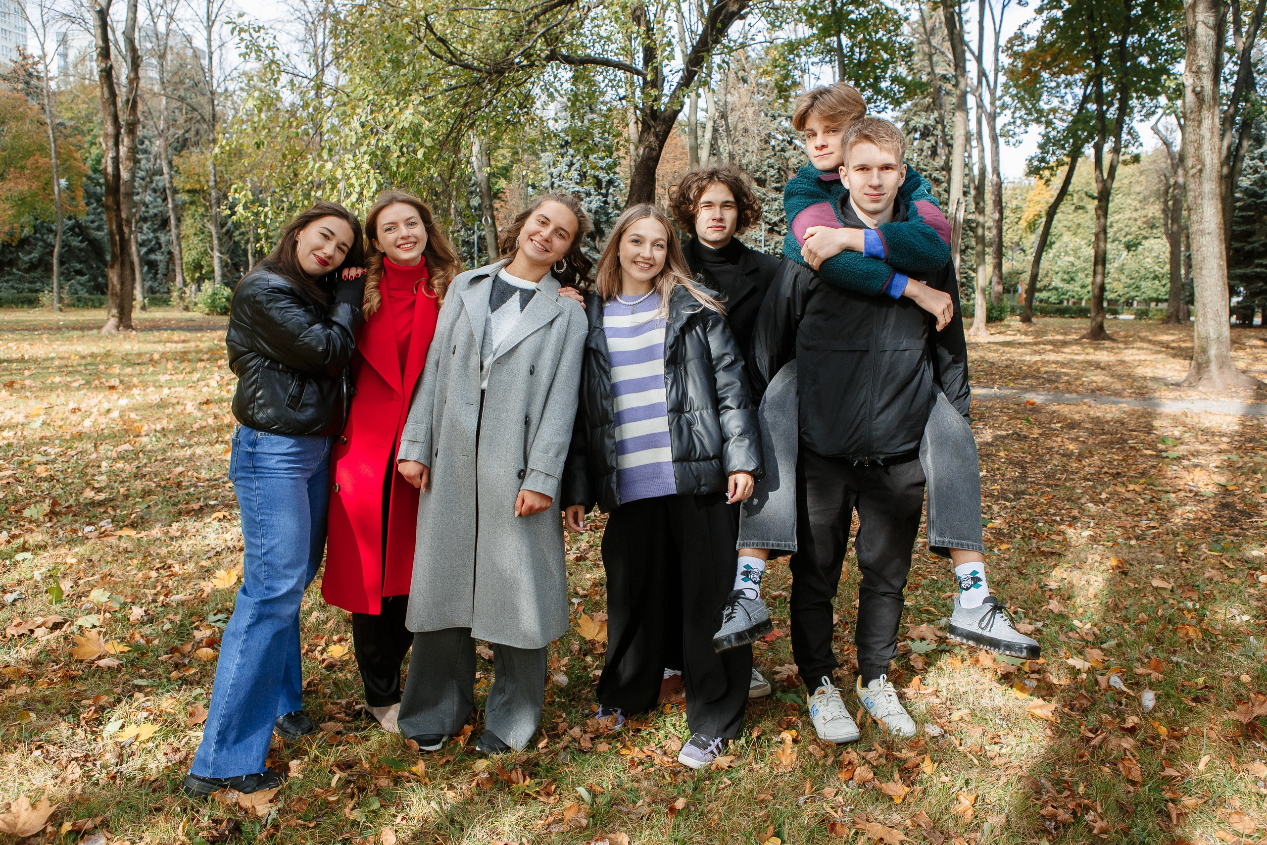 Осень Гимназия 12 11 А 2023. Свадебный и портретный Фотограф в Липецке Дмитрий Котюков