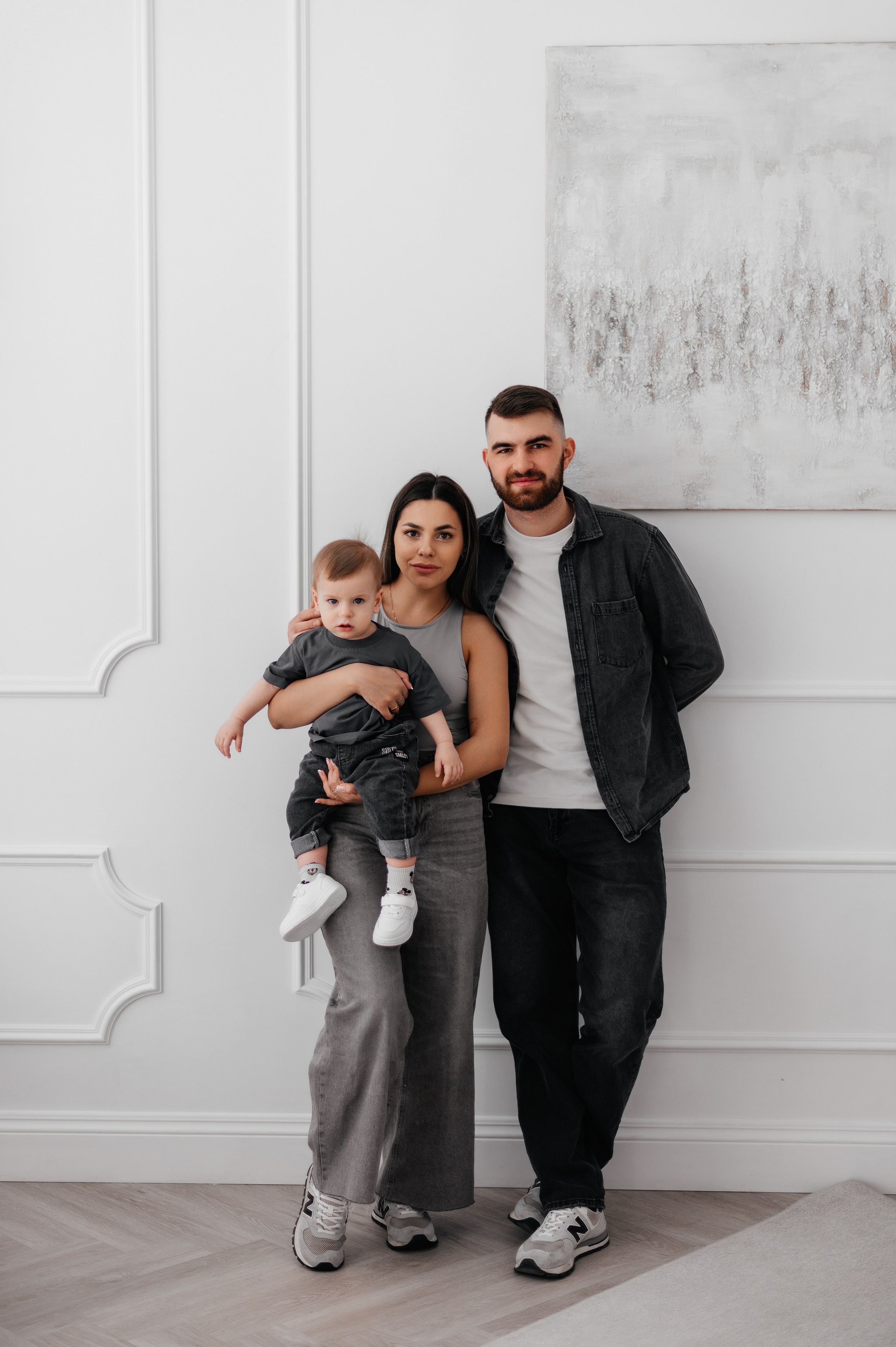 Семейная фотосессия в фотостудии. Свадебный и индивидуальный фотограф Никита Роут | Москва