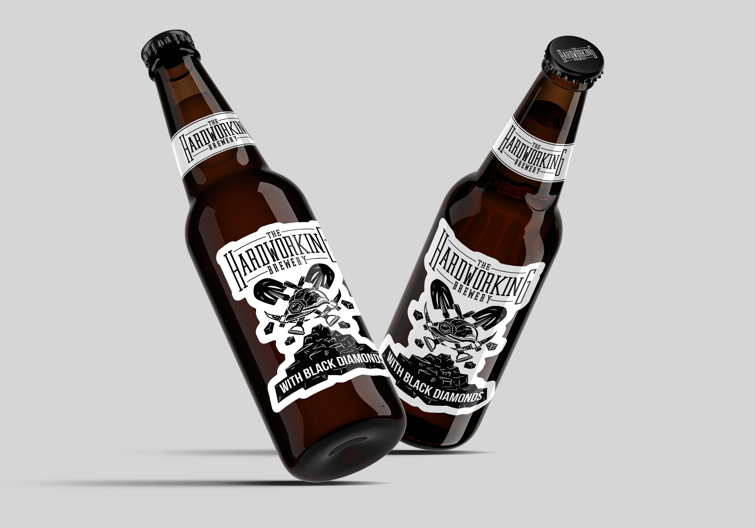 Пивоварня HARDWORKING. MoshaDesign