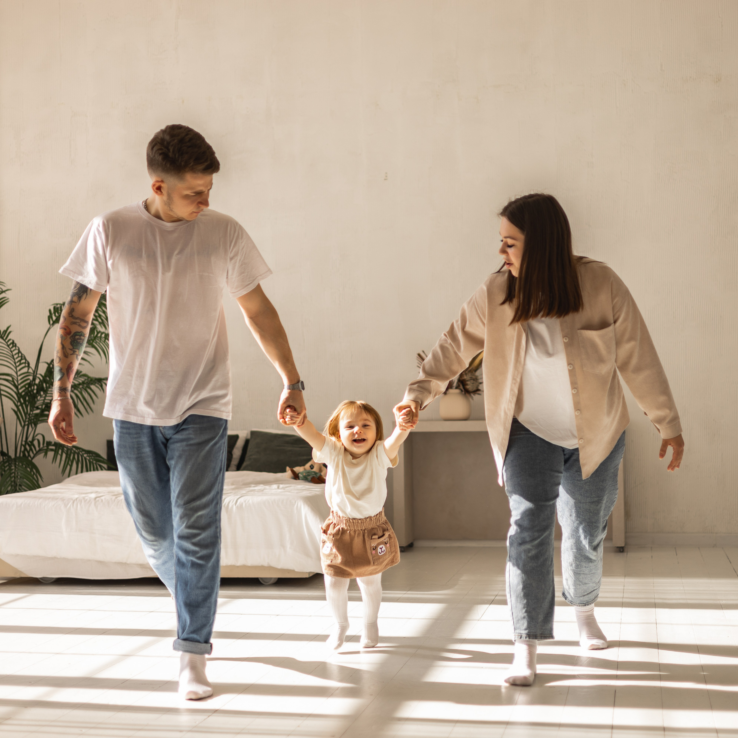 Семейная фото сессия в студии. Фотограф Самойлова Анна Архангельск, Северодвинск
