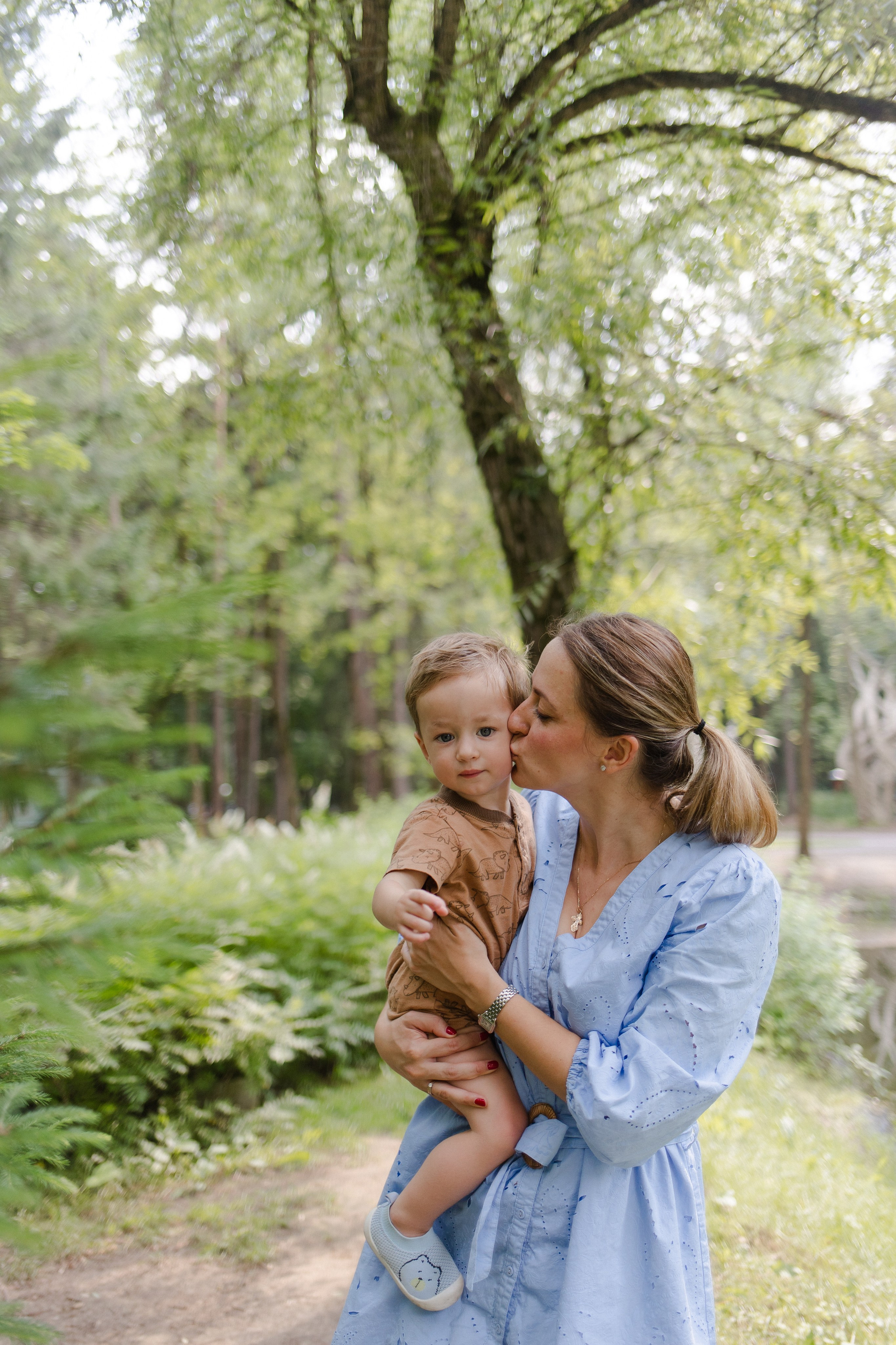 Прогулка в парке. Семейный и детский фотограф в Москве Кузьмина Мария