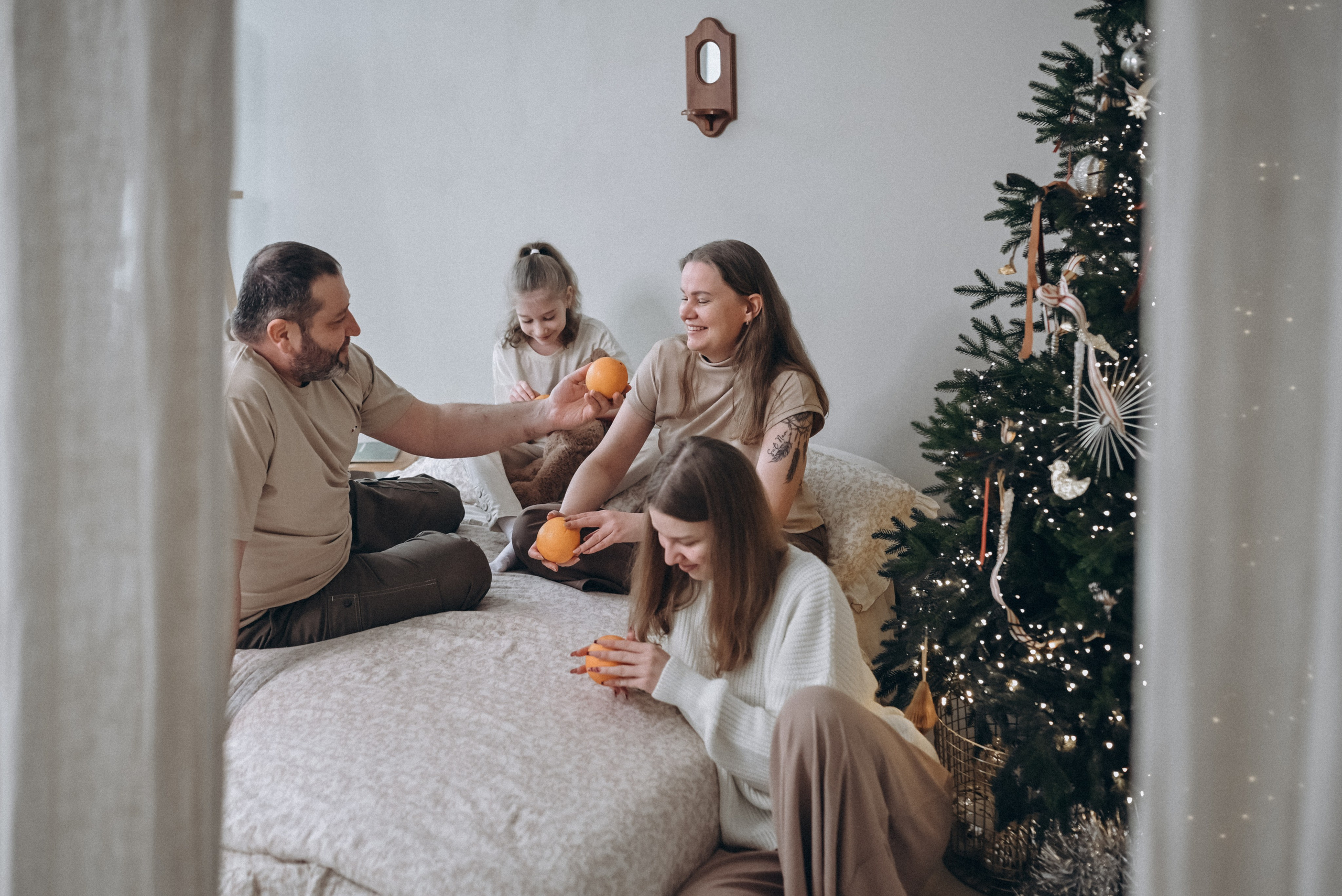 Александр, Юлия, Алина и Анечка. Семейный и детский фотограф Лариса Ерданова в Екатеринбурге