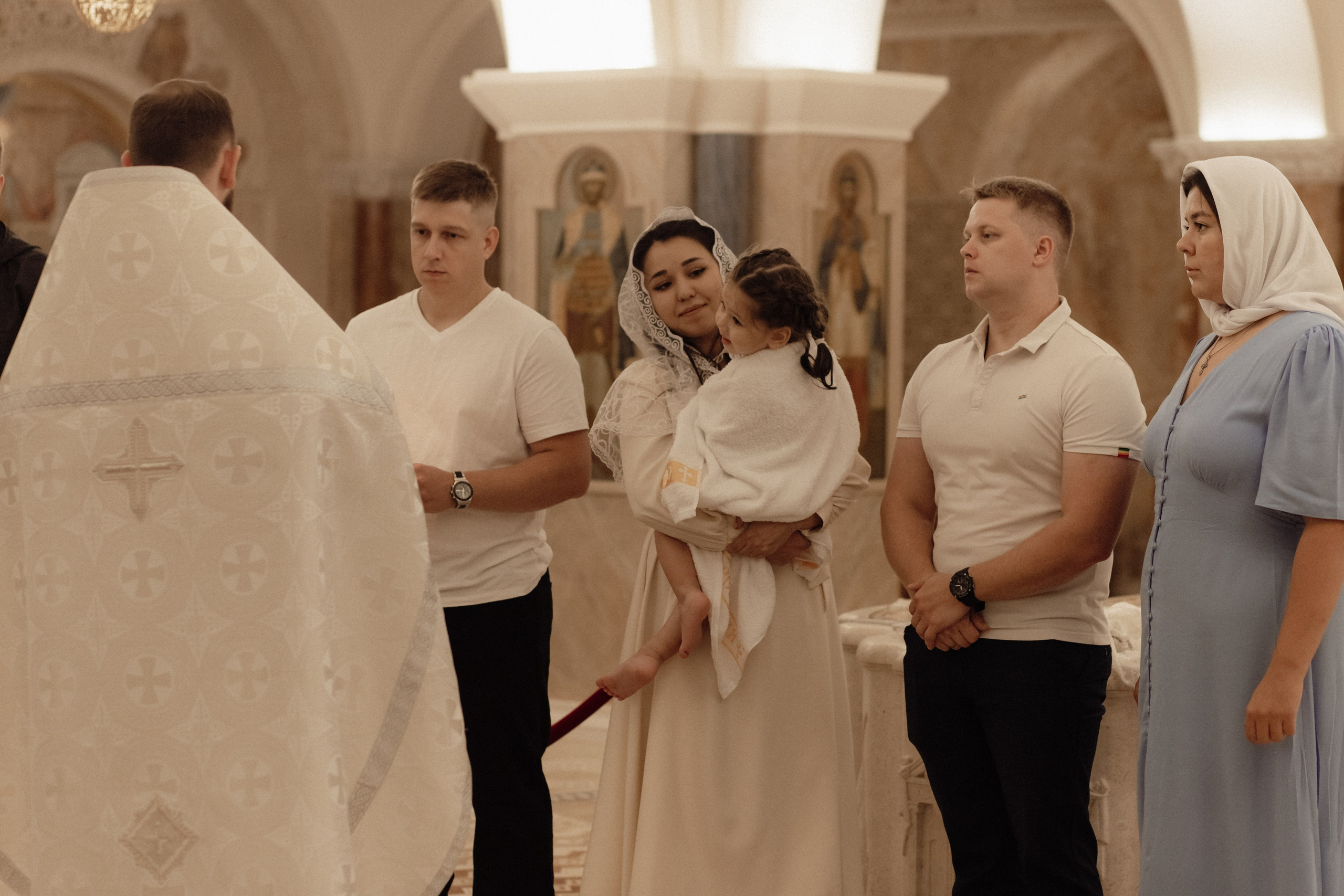 Крещение Киры. Семейный и свадебный фотограф в Челябинске Мария Леонтьева