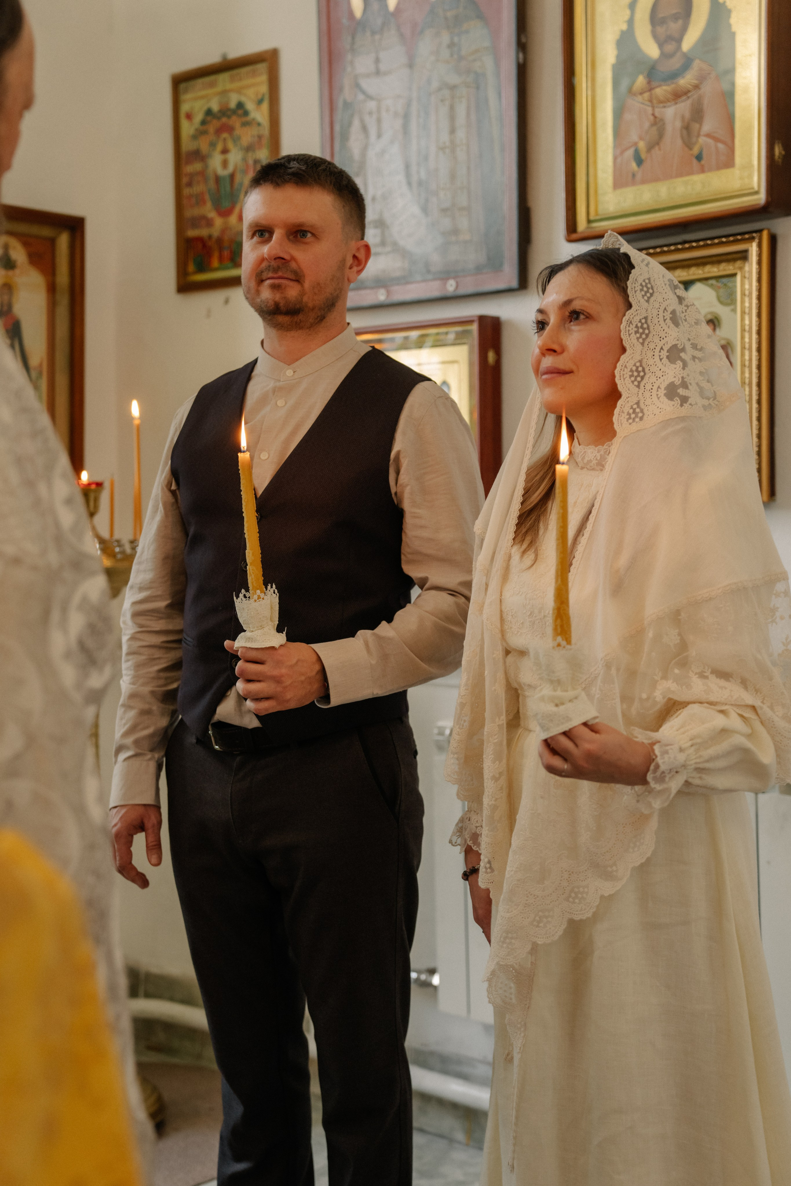 Венчание Олега и Елены. Семейный и детский фотограф Москва Дарья Бугра