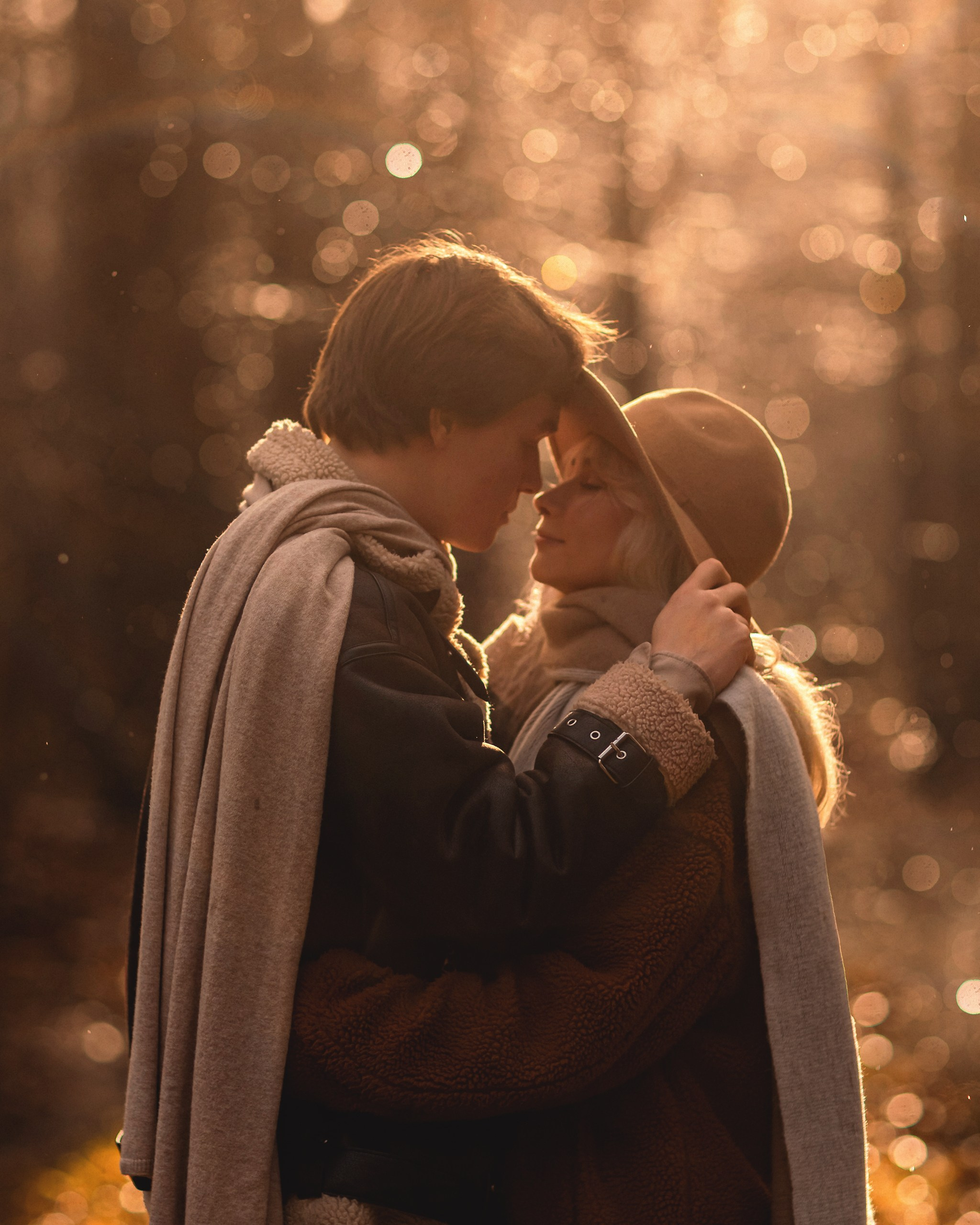 Осенняя лавстори. Детский и семейный фотограф Елена Михайлова в Москве