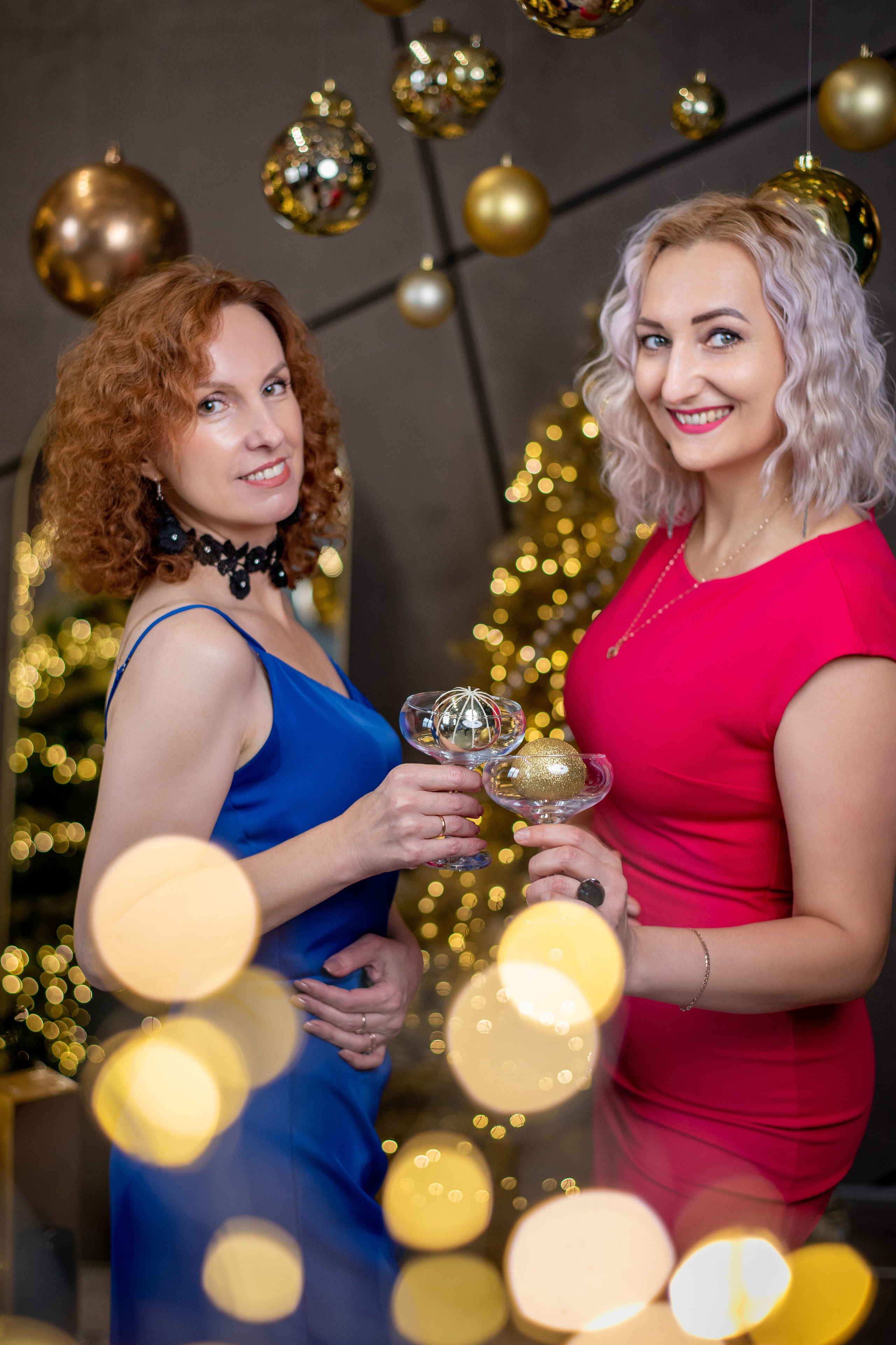 Новогодняя фотосессия в студии