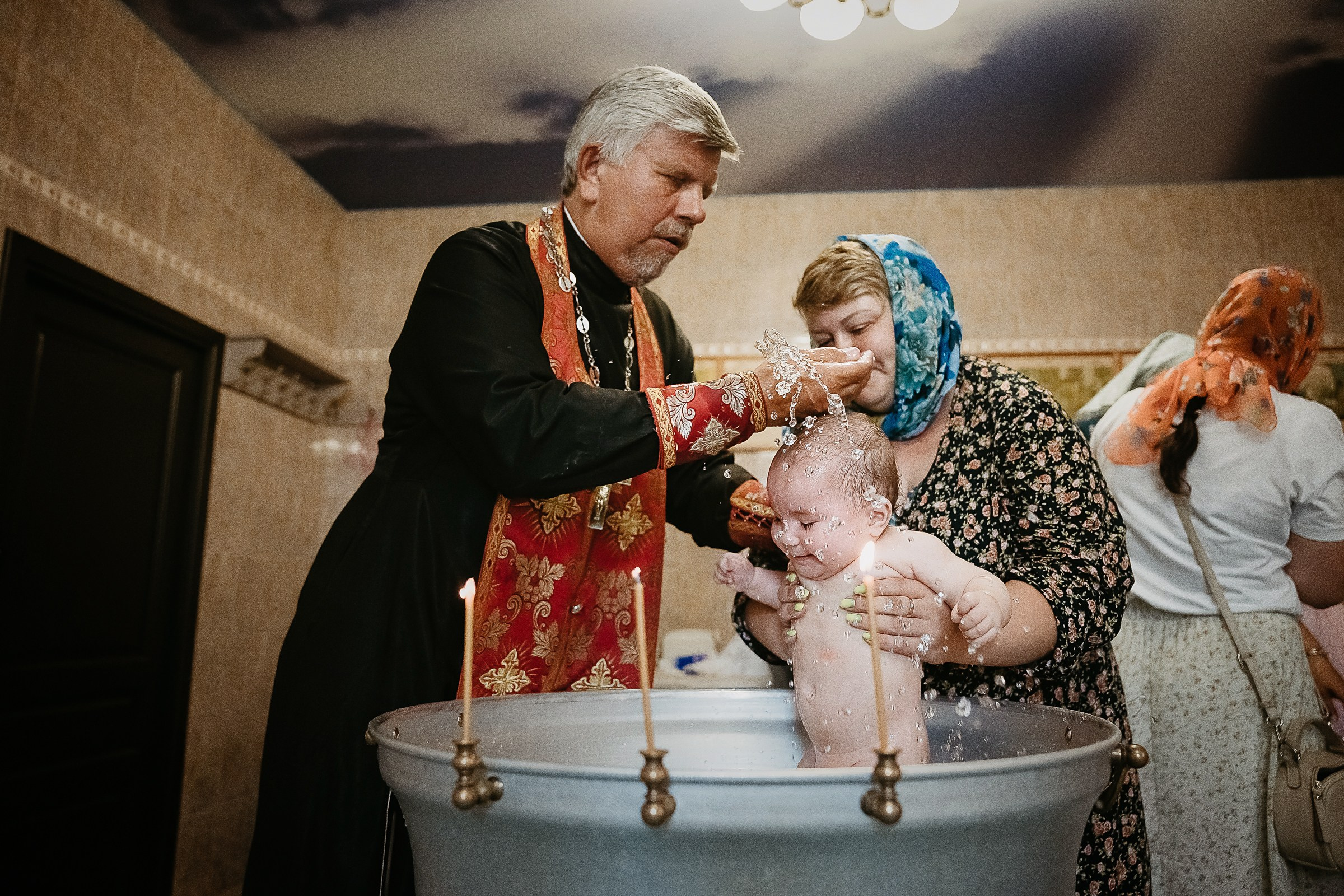 Крещение Мирославы. Семейный и свадебный фотограф в Москве Леванова Александра