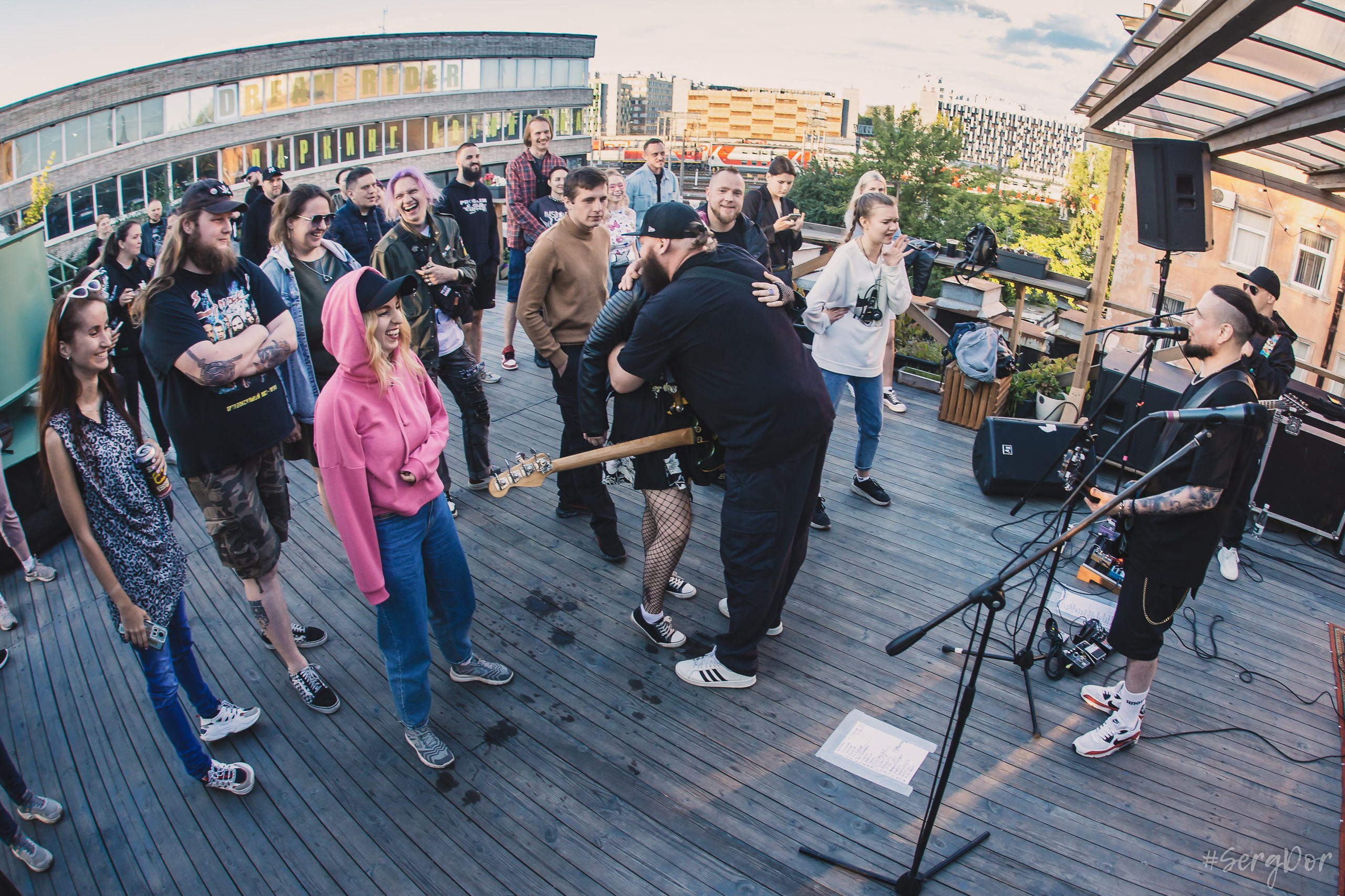 Гребля, Ласточка, концерт, крыша, Санкт-Петербург, 21.06.2024, СПб, SergDor, 21 июня 2024 года, #SergDor