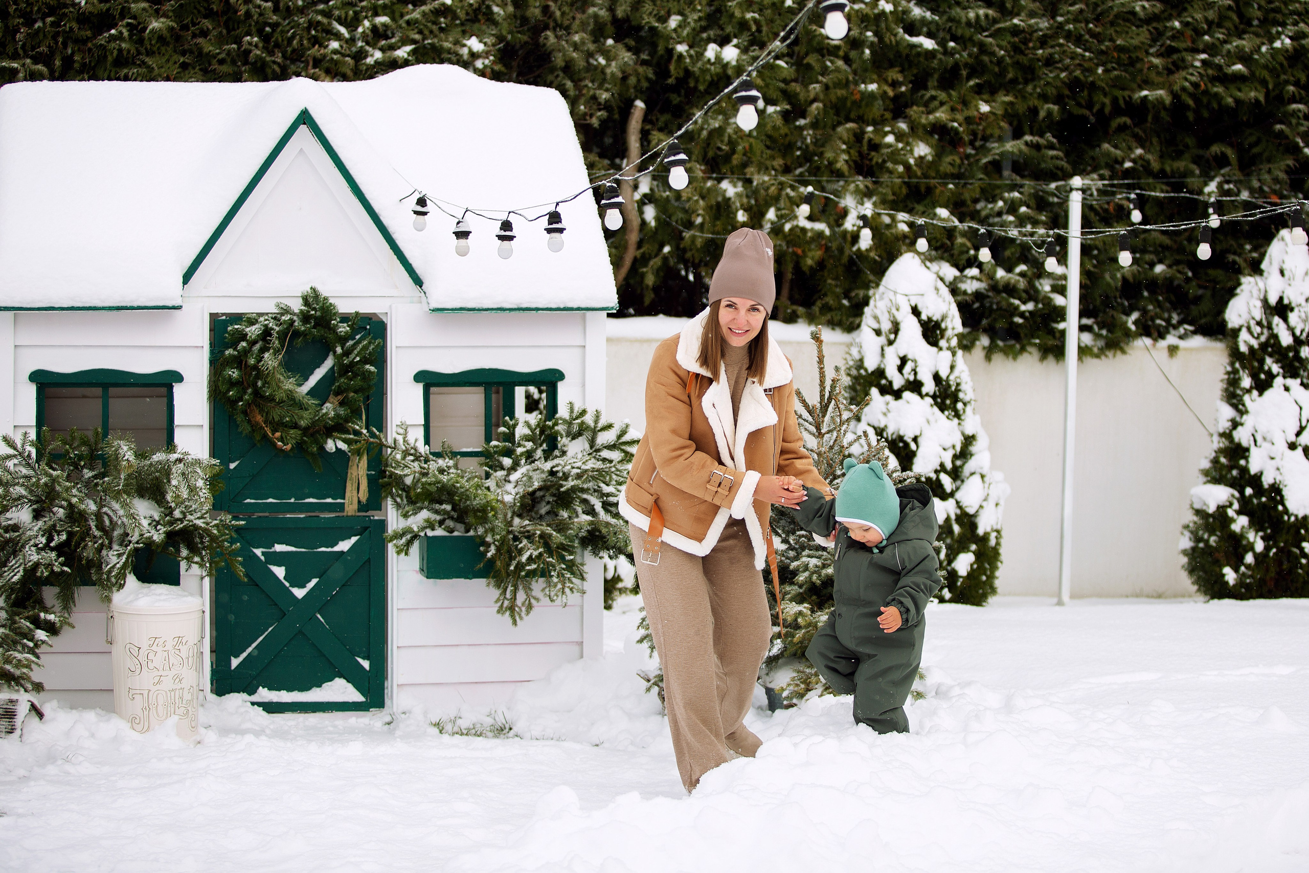 РОМА новогодняя фотосессия. Фотограф новорожденных Оксана Полевская