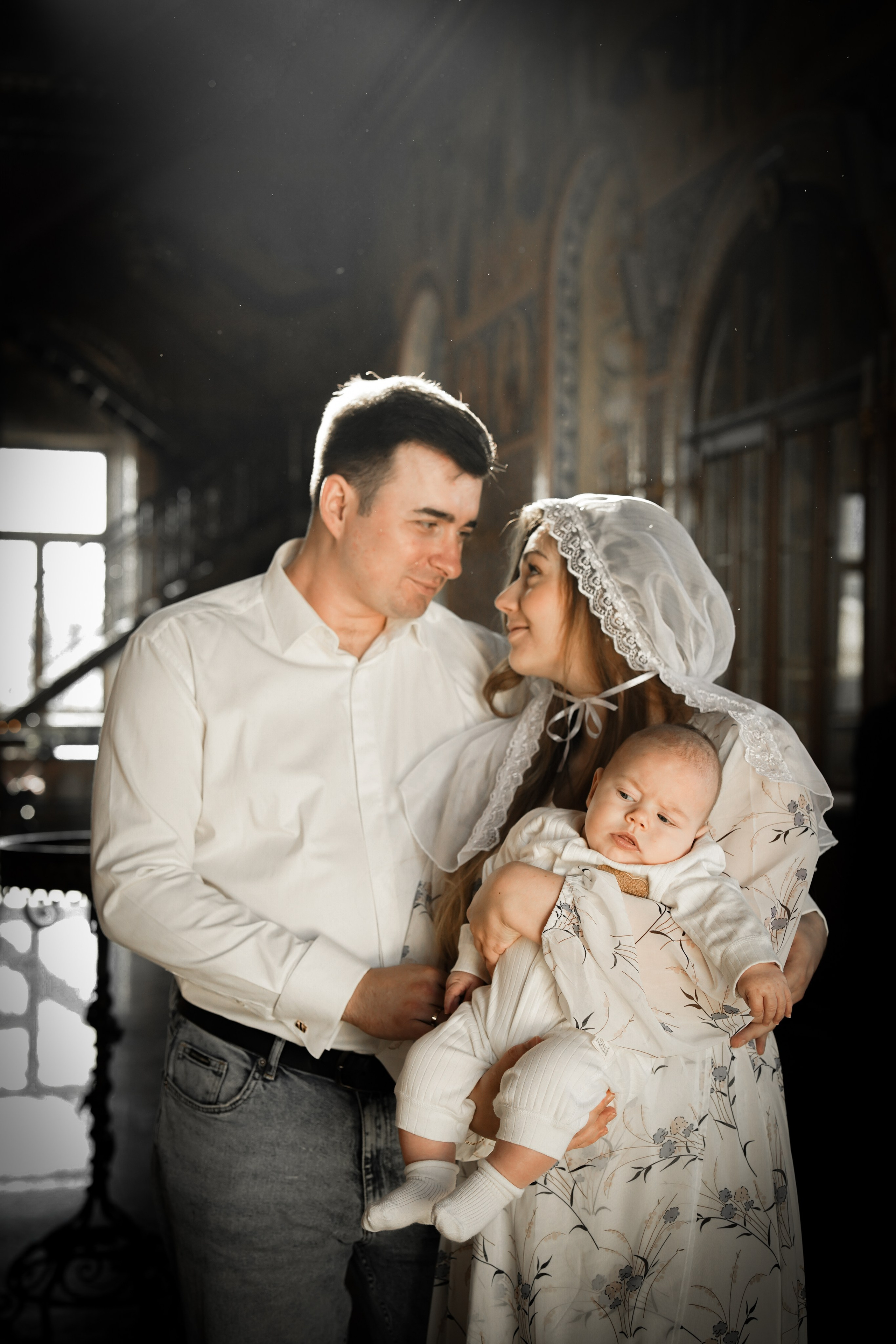 Крещение в Храме Георгия Всеволодовича.Нижний Новгород. Фотограф на крещение и венчание в Нижнем Новгороде.Свадебный Фотограф