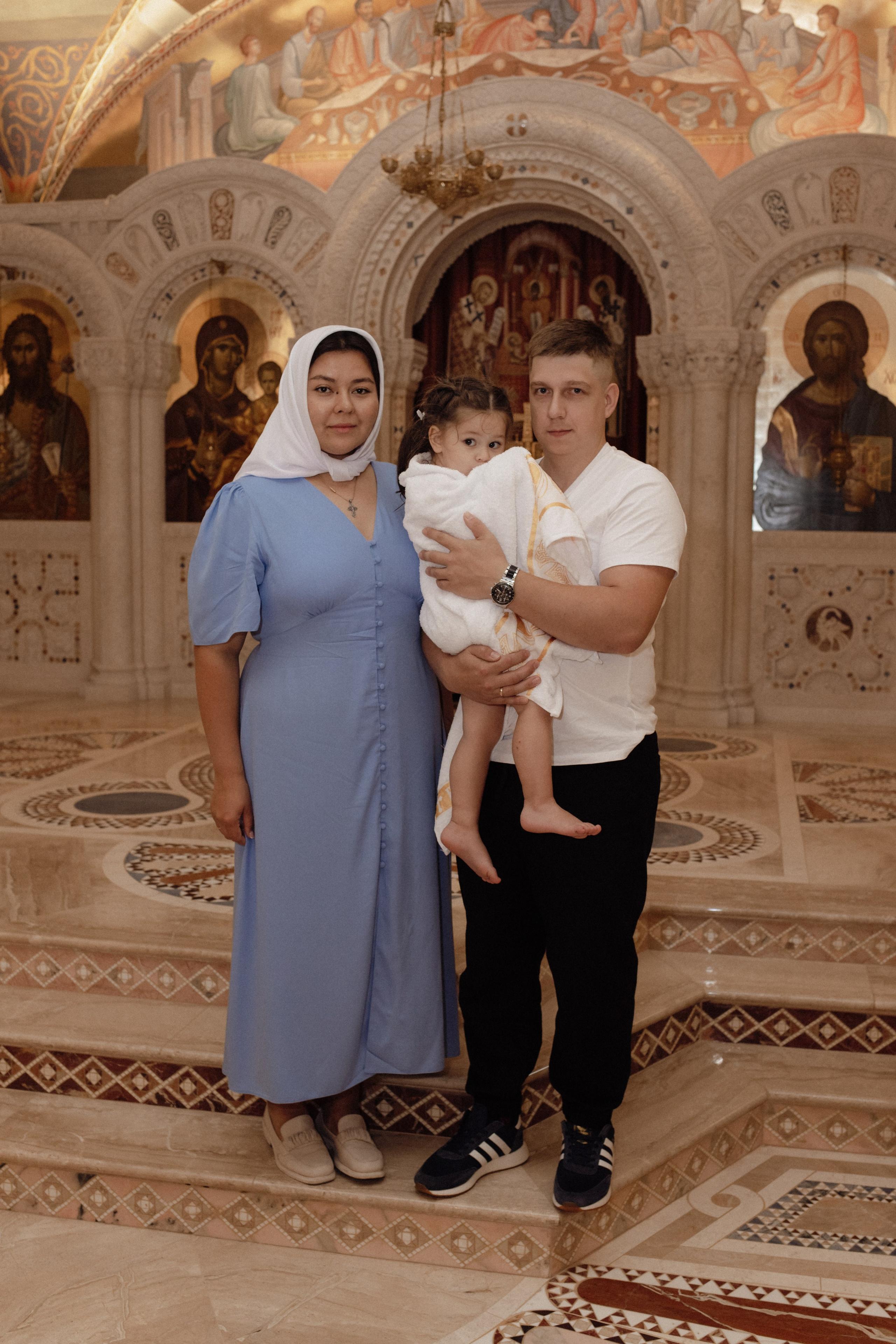 Крещение Киры. Семейный и свадебный фотограф в Челябинске Мария Леонтьева