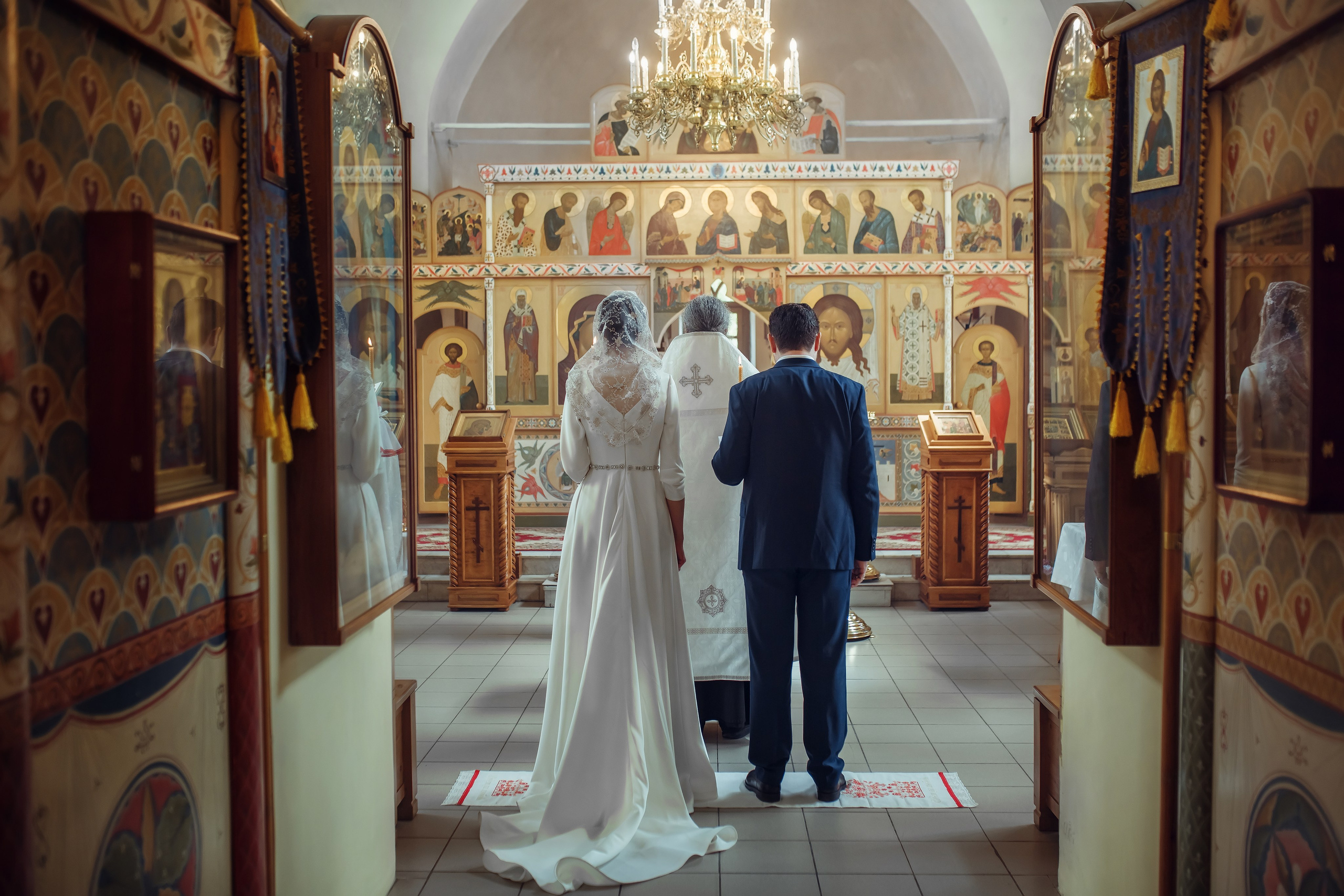 Венчание Игоря и Анны. Фотограф на Крещение, семейный фотограф в Москве