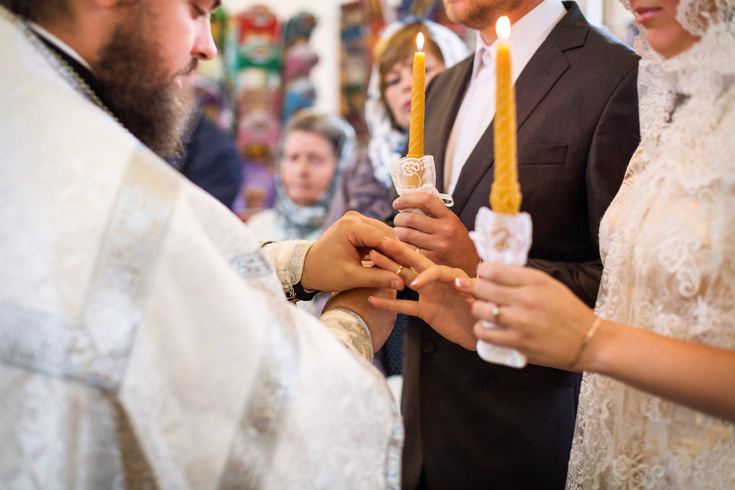 Венчание Светланы и Алексея. Фотограф на Крещение, семейный фотограф в Москве