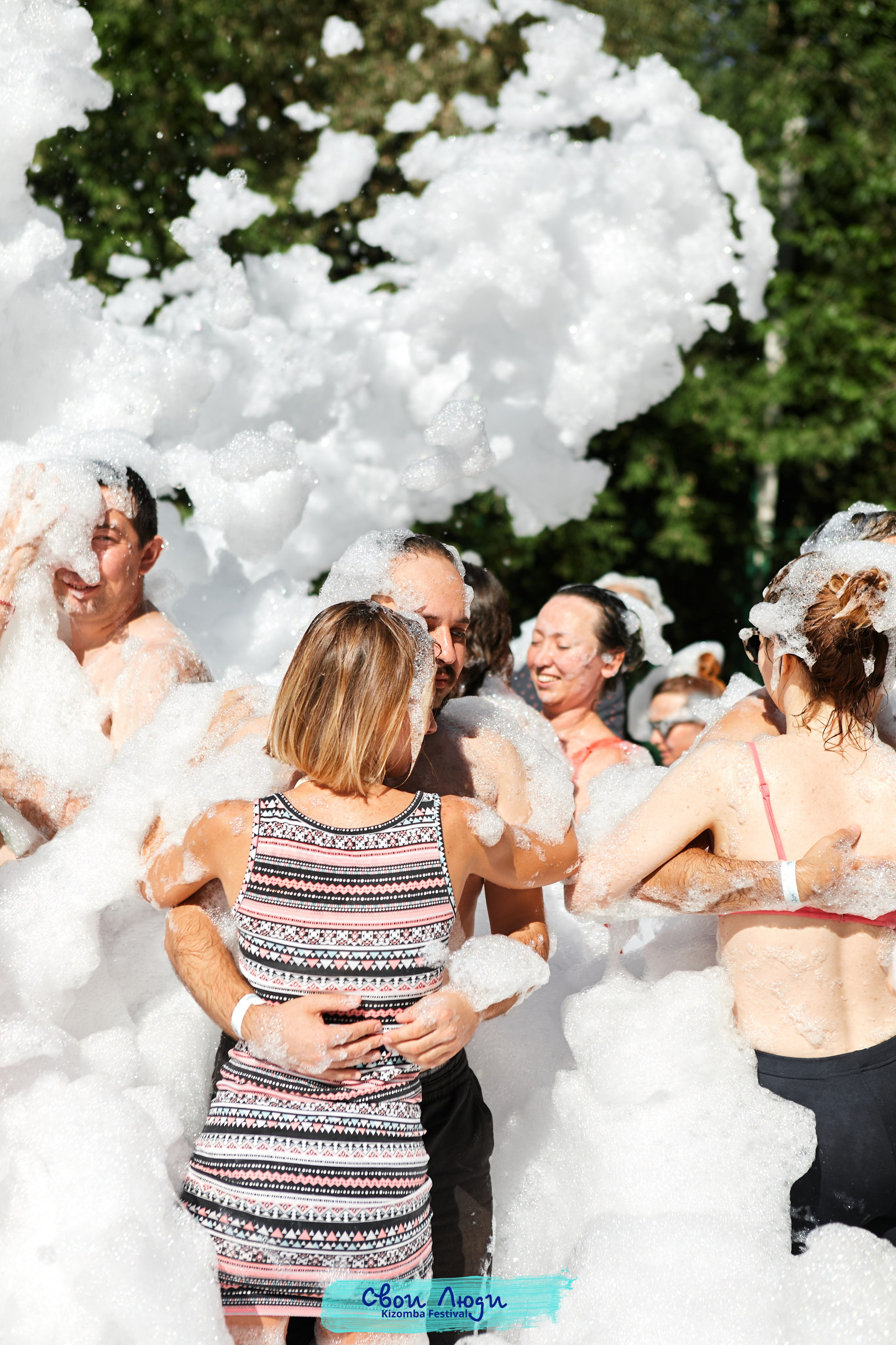 Foam party. Свадебный фотограф