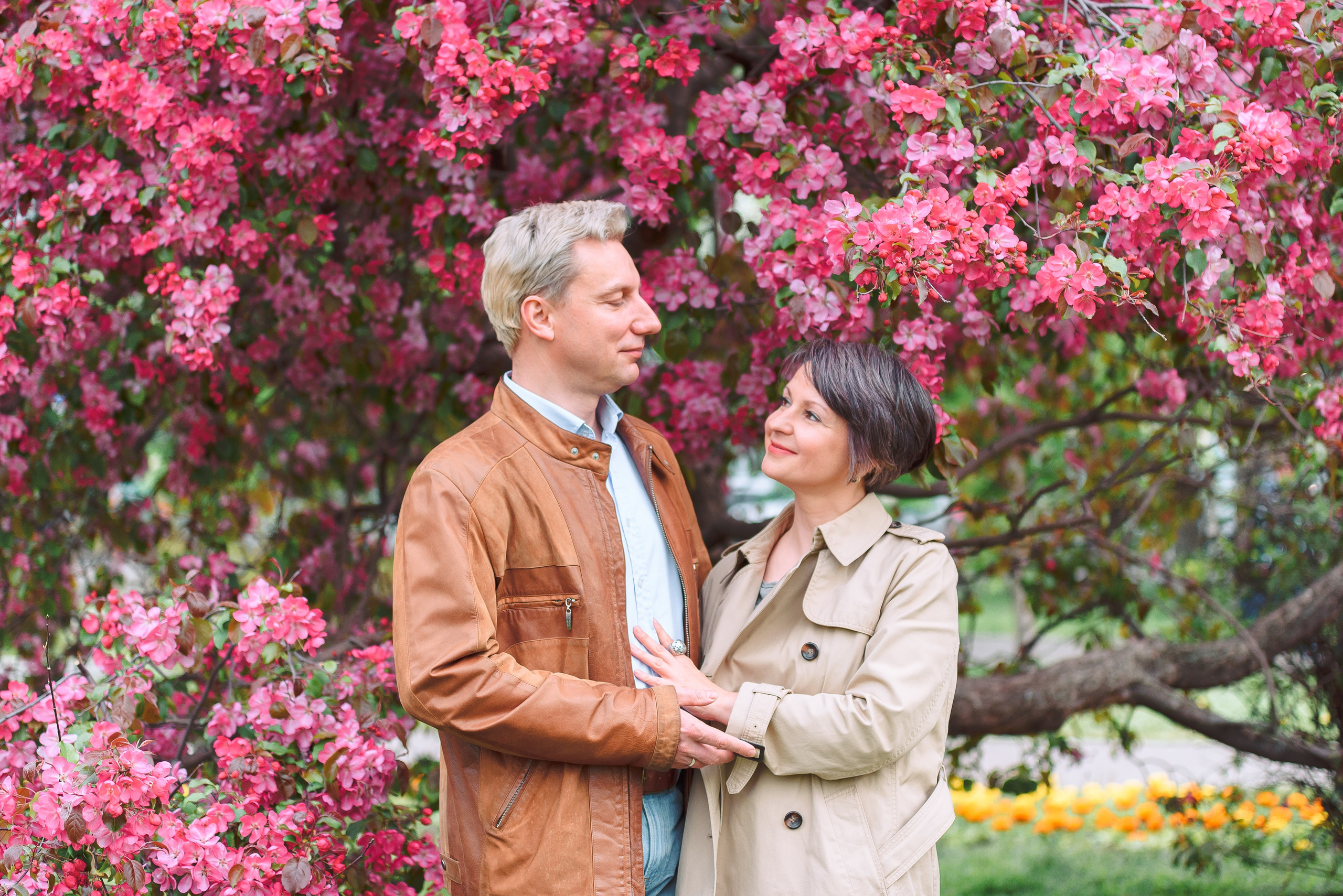 Весенняя прогулка Виктора и Наталии. Свадебный и семейный фотограф в Москве Юлия Винник