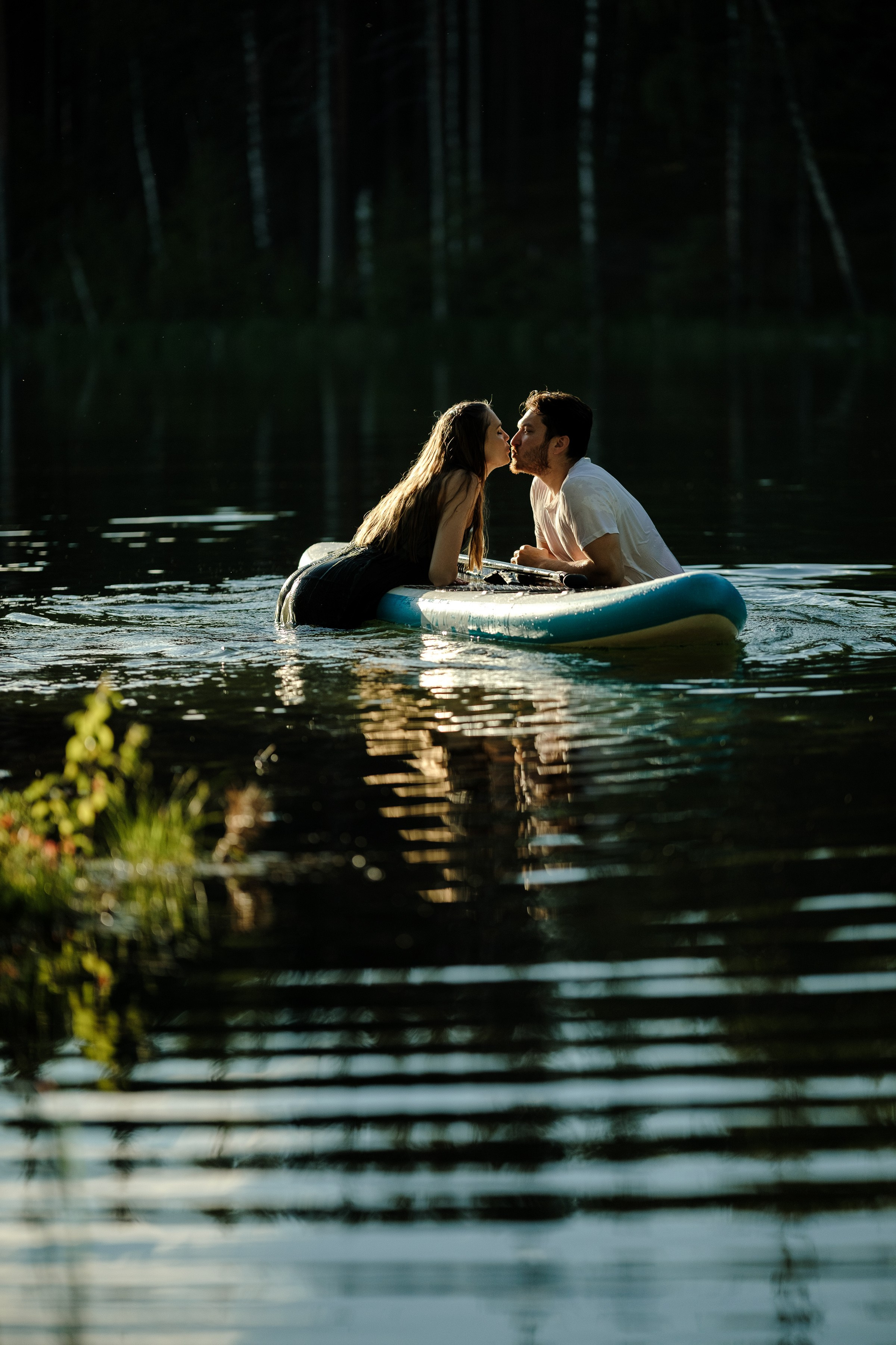 Петя и Лина, на сапах. Интерьерный фотограф и видеограф в Санкт-Петербурге Вадим Балбашевский
