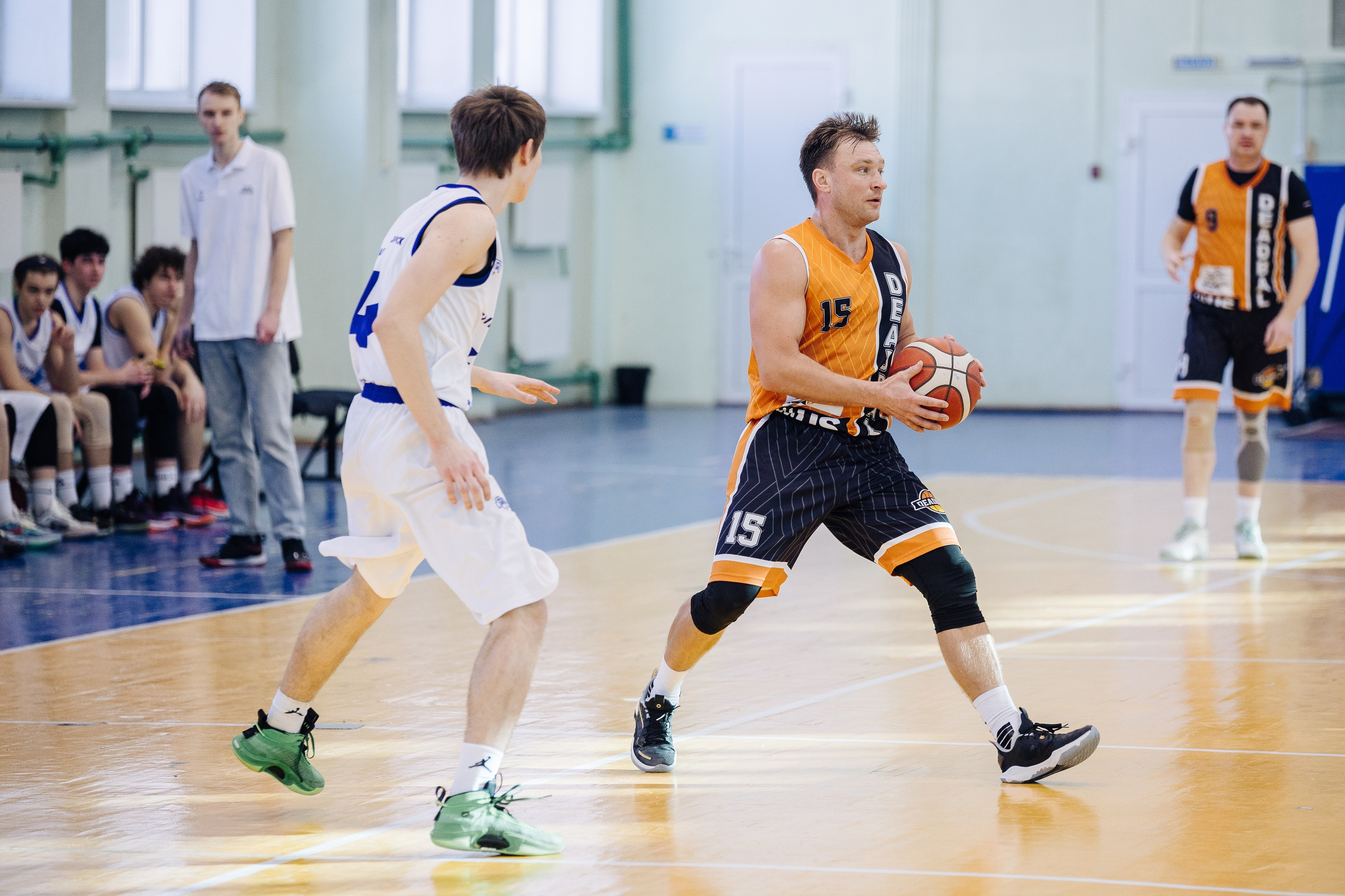 Любительский Чемпионат Магнитогорска по баскетболу // 09.02.25. Денис Прохоров Фотограф в г. Магнитогорск