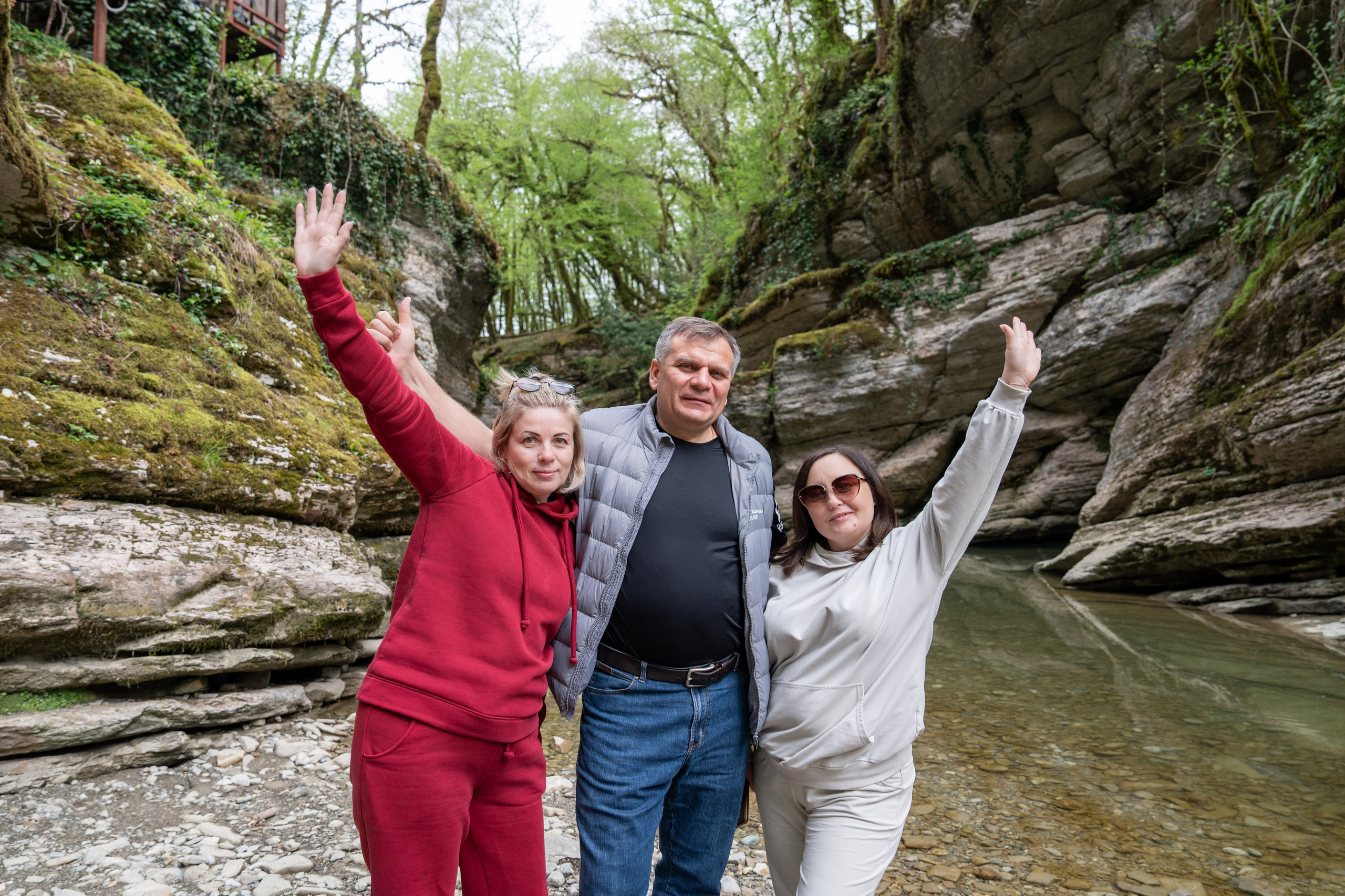 MICE мероприятие — джиппинг на каньон Псахо. Репортажный фотограф в Красной Поляне и Сочи Павлюченко Екатерина