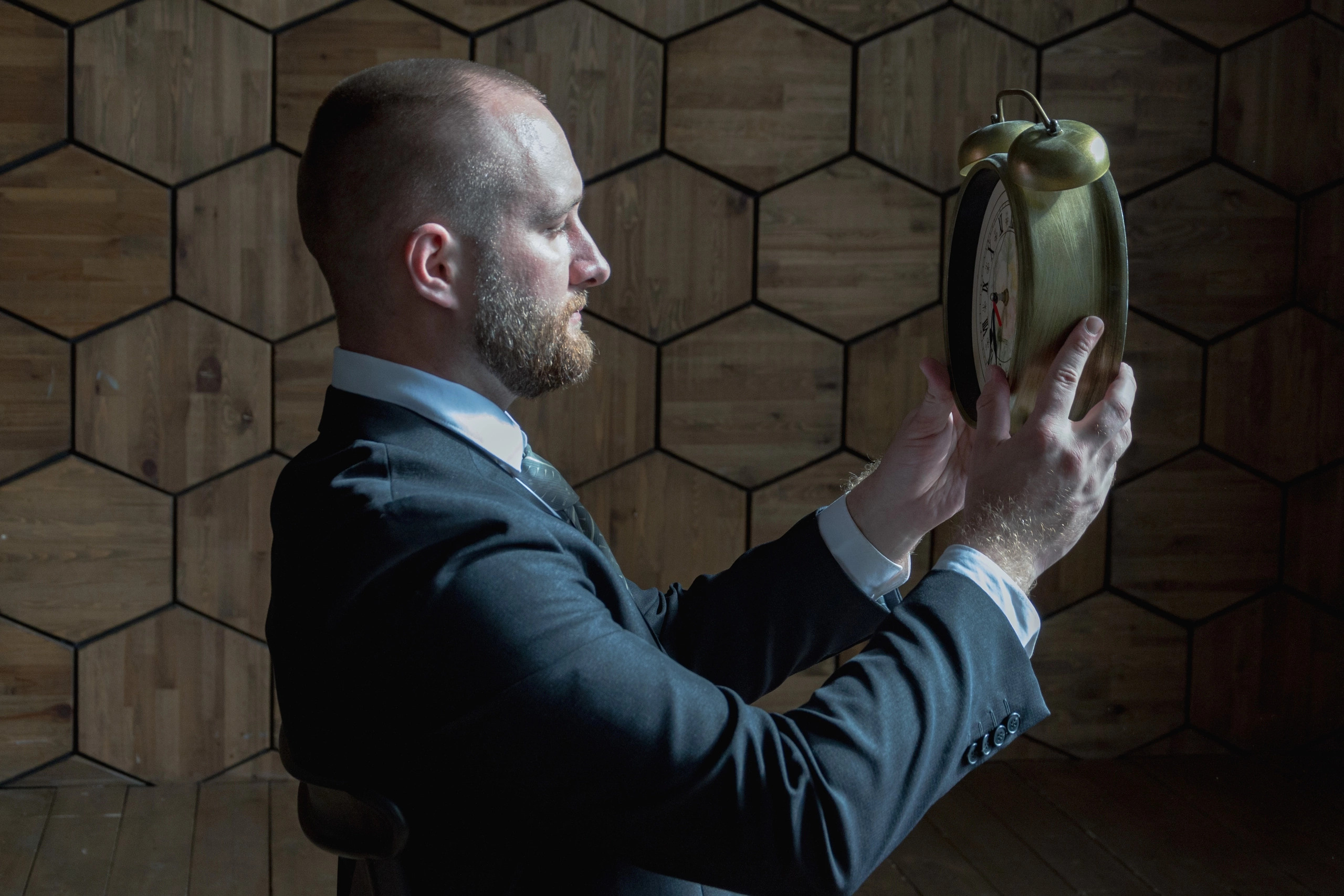 Мужская фотоссесия в студии