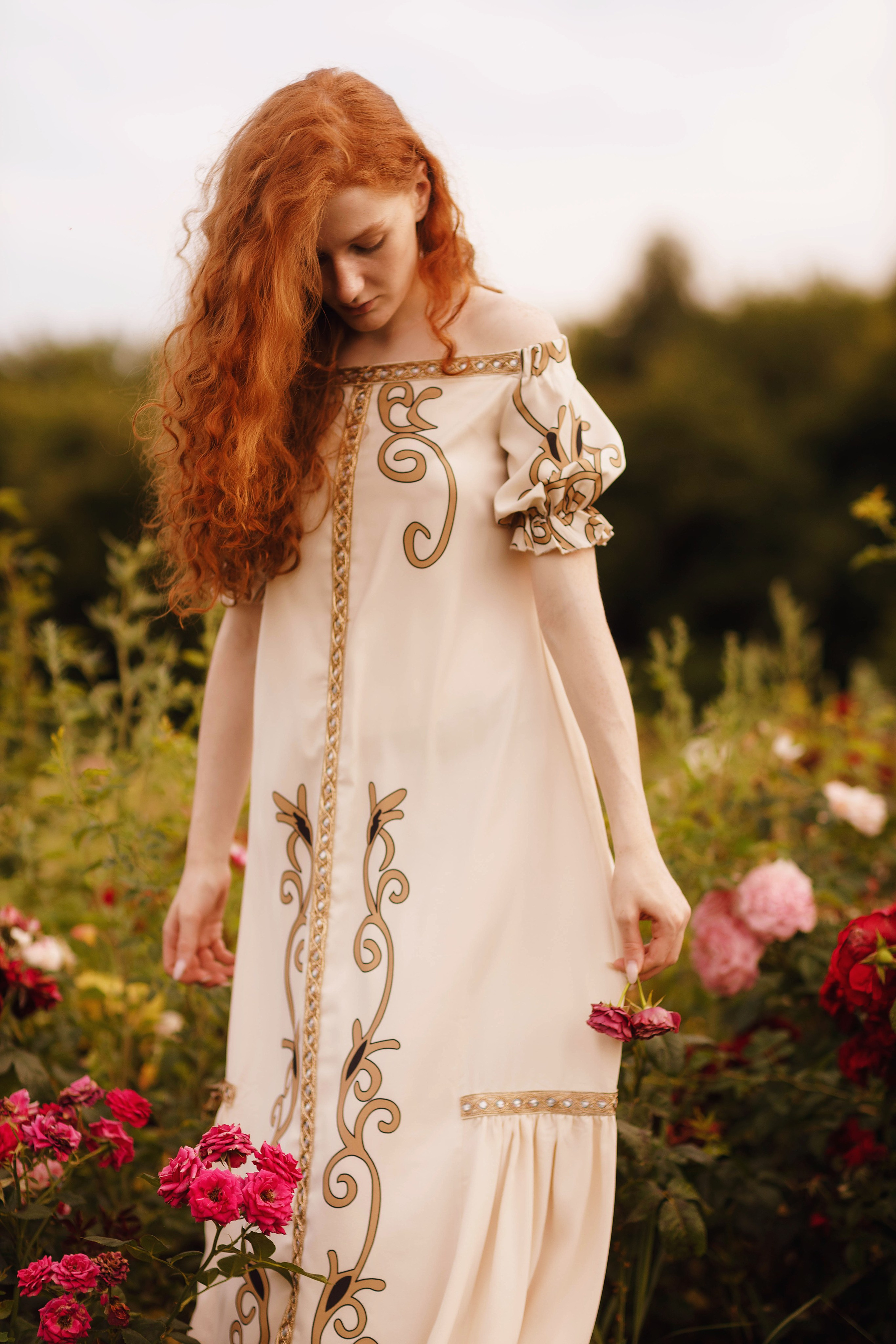 Фотосессия на заливе с Татой в платье от Ирины Павловой. Портретный и репортажный фотограф в Чебоксарах Андриян Чаркин