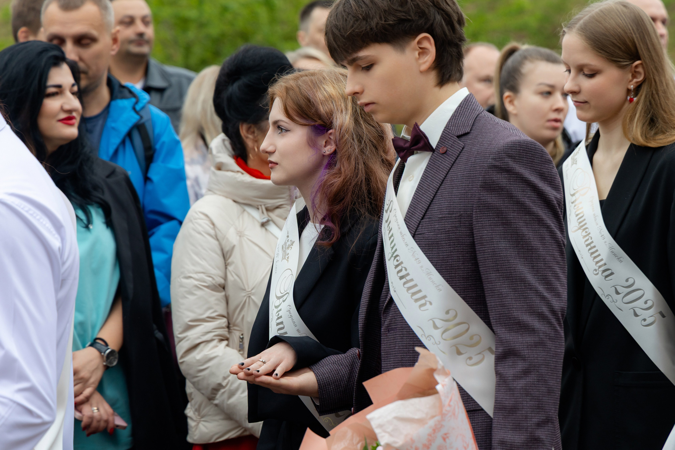 Последний звонок 2025 в Минске. Свадебный фотограф в Минске/Беларуси Сергей Спиридонов