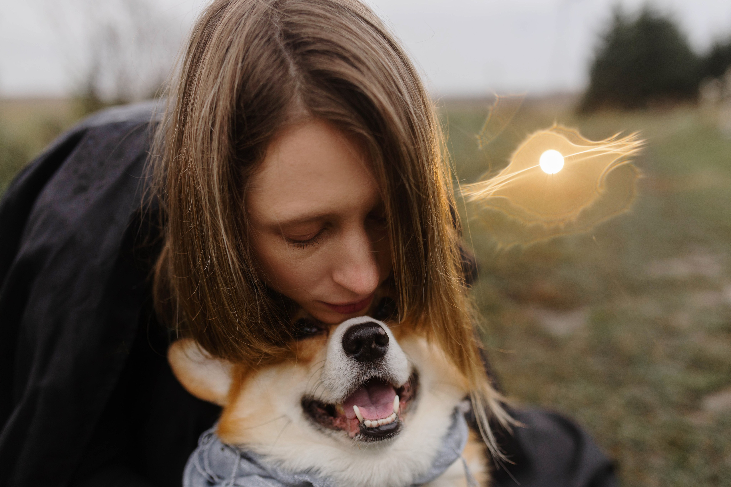 Dog camp / Аня и Бенджи. Фотограф Кузина Вера