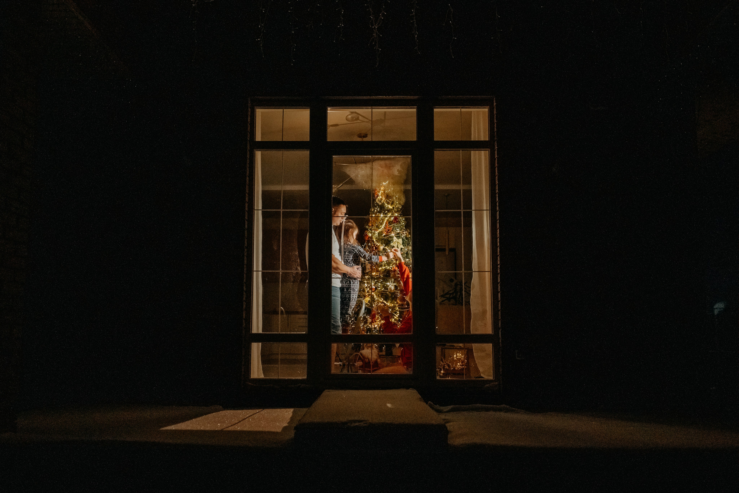 Новый год у камина. Семейный и детский фотограф в Туле