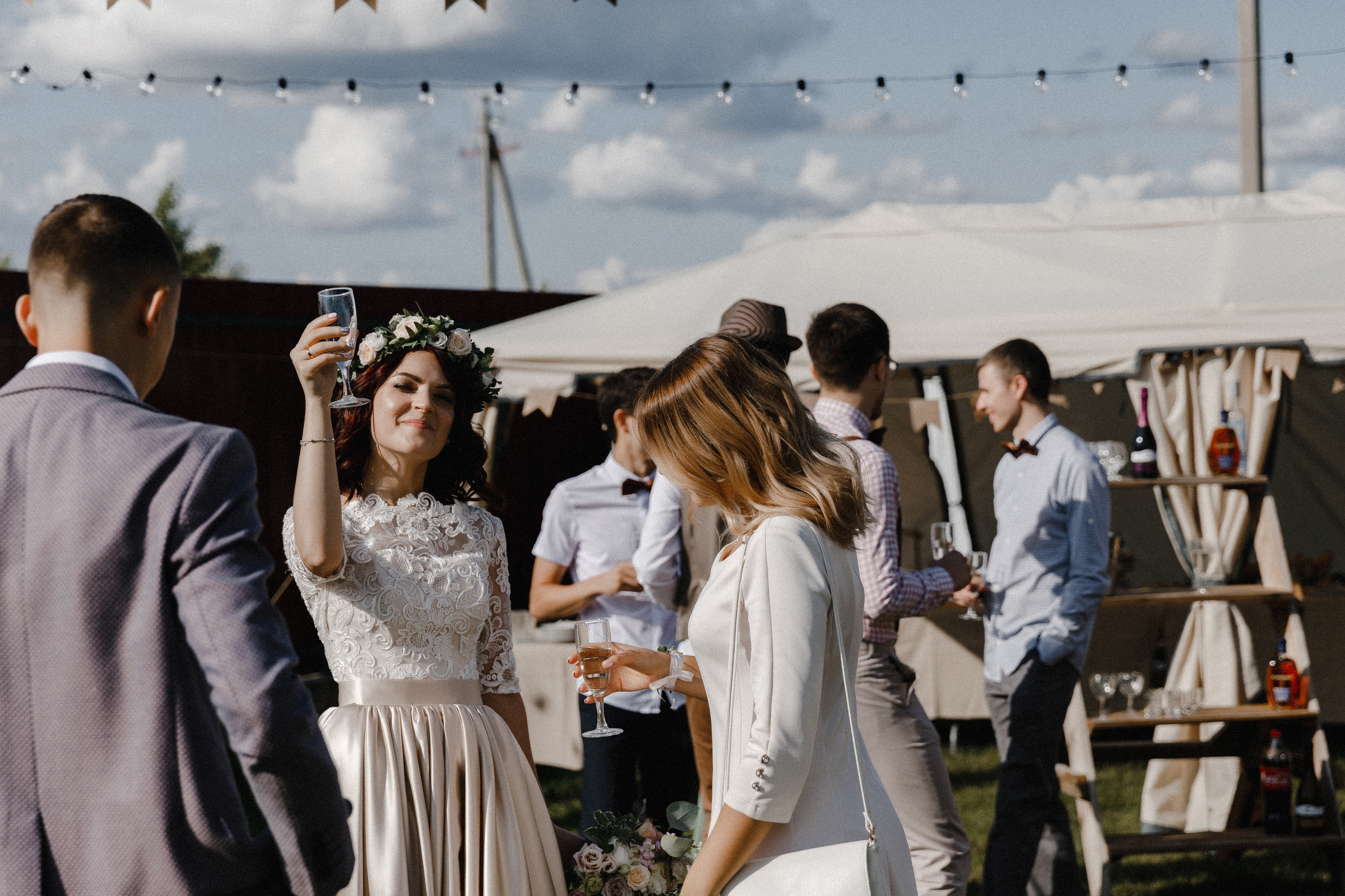 A real country wedding. Свадебный фотограф Аня Милграм