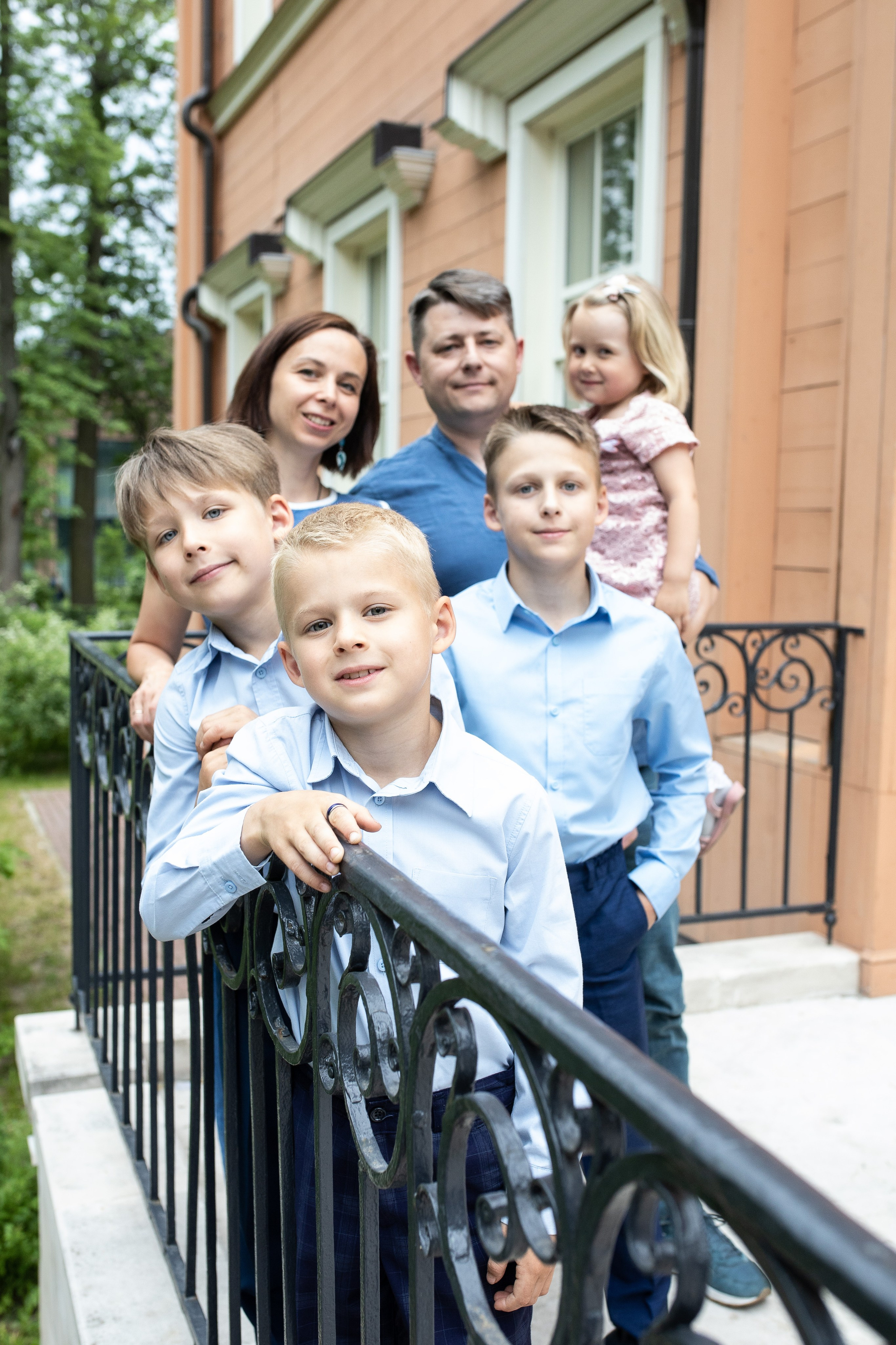 Большая дружная семья!. Профессиональный фотограф, Москва |Видное Елена Елизарова