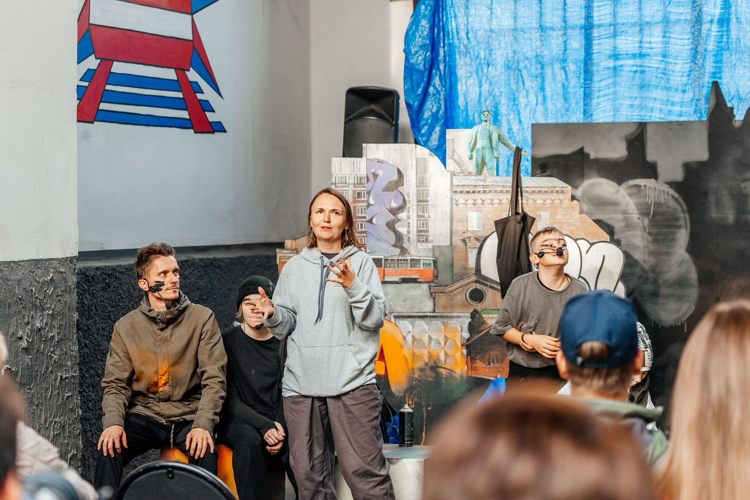 Уличный спектакль «История одного леса». Фотограф Краснодар Марго Хелбен