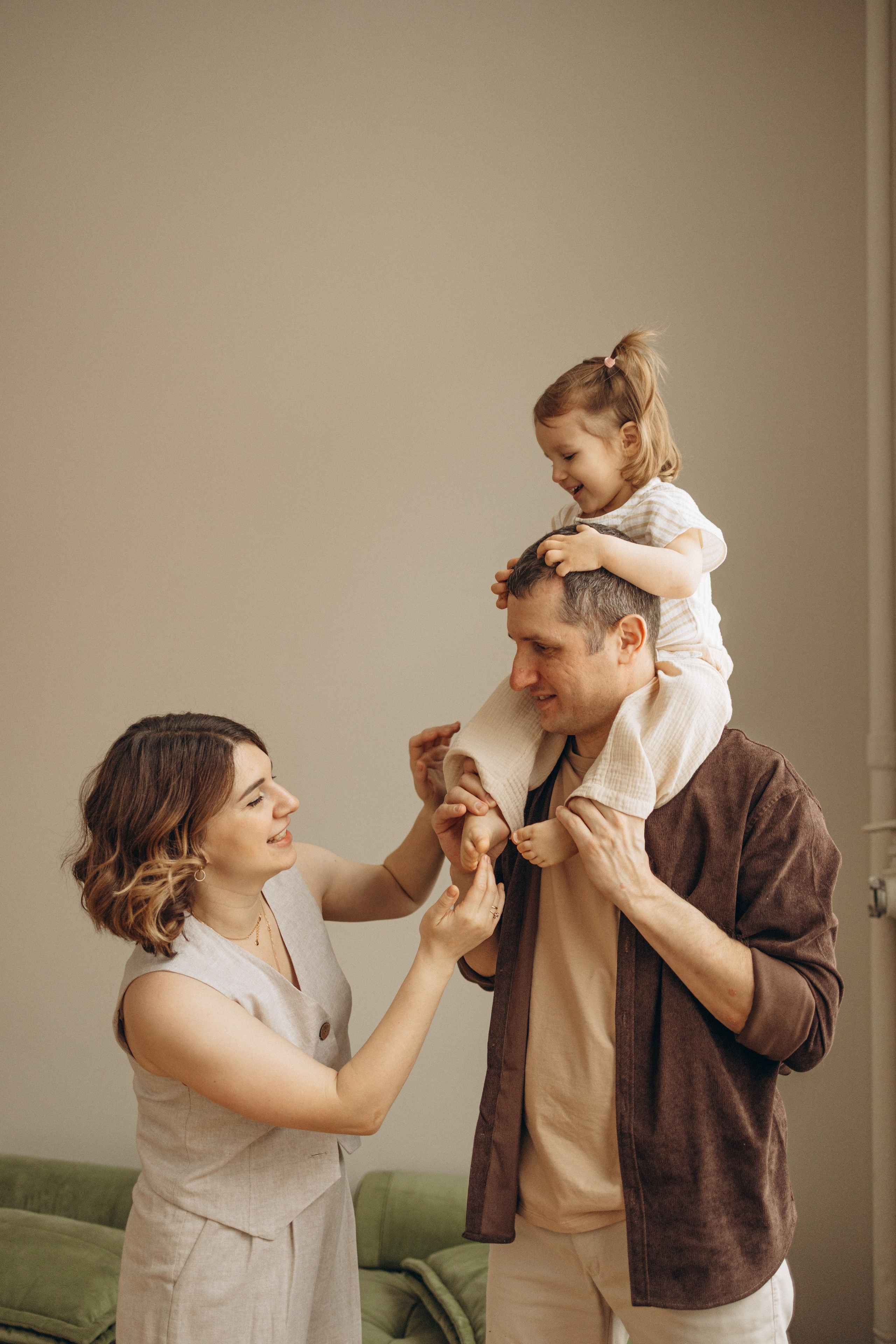 Маша, Саша и Анечка. Семейный фотограф В Москве Александра Дейкун