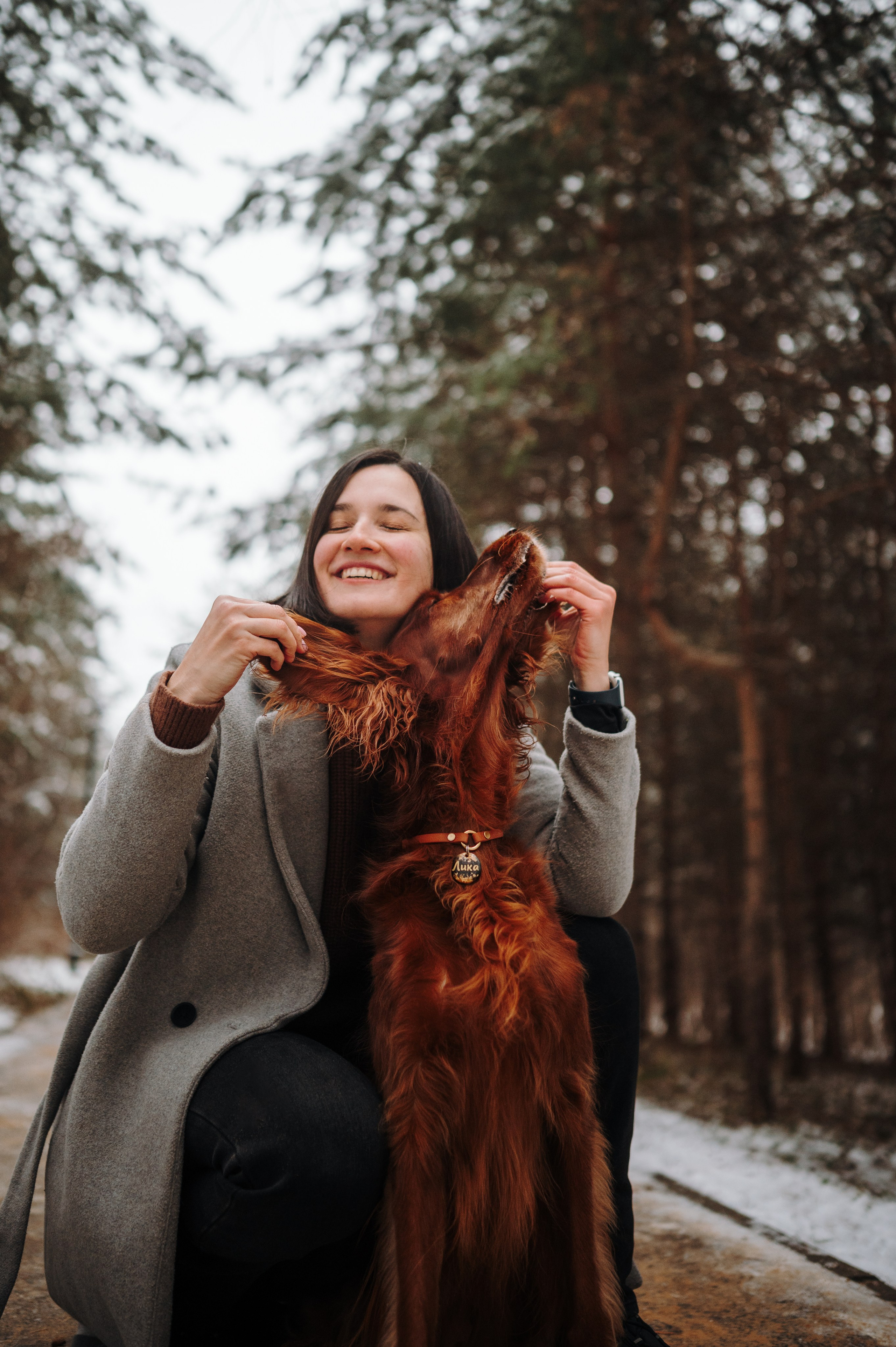 Маша и Лика. Семейный фотограф анималист Ананьева Мария — Москва