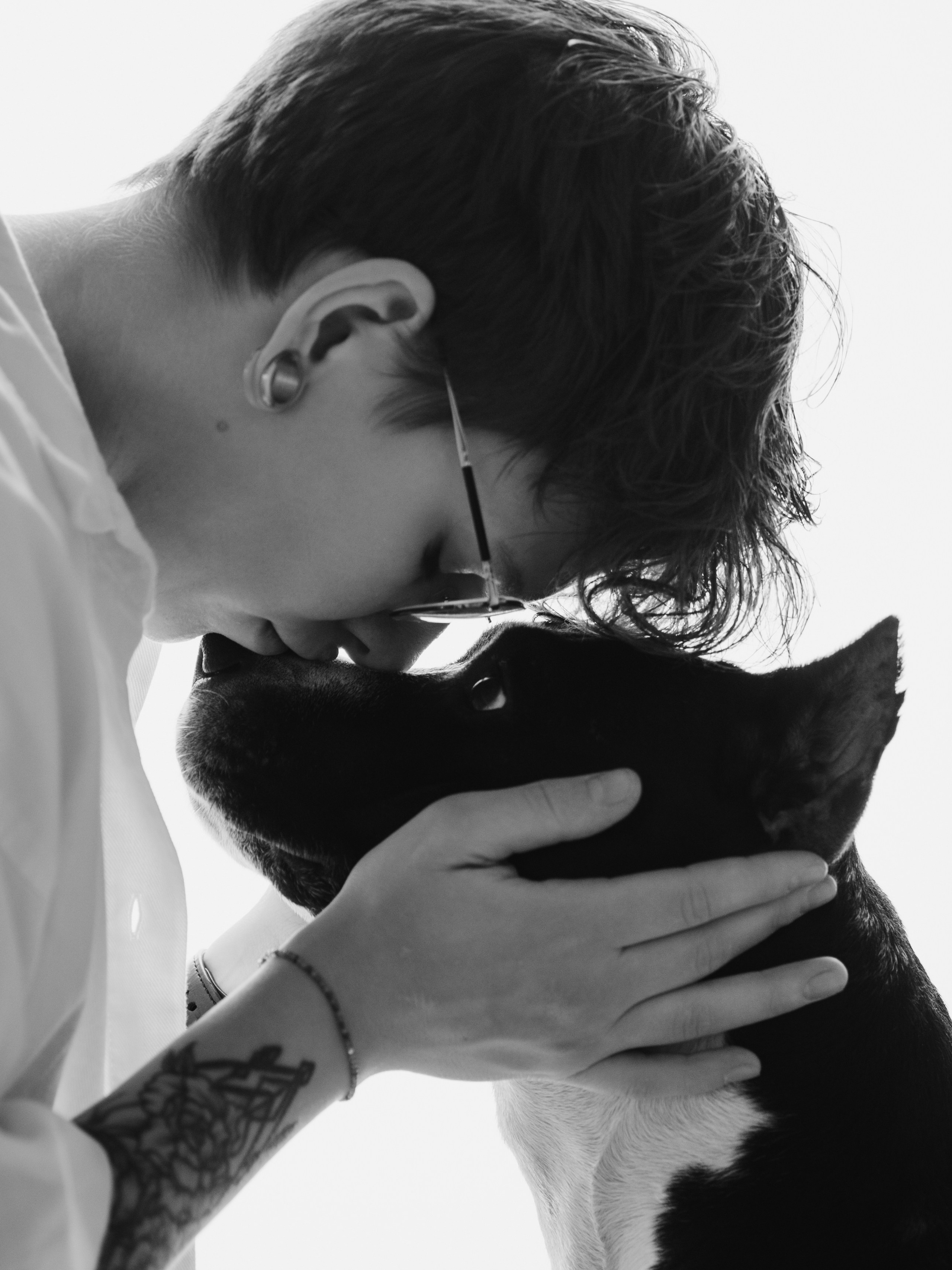 Настя, Рэги и Зена. Семейный фотограф анималист Ананьева Мария — Москва