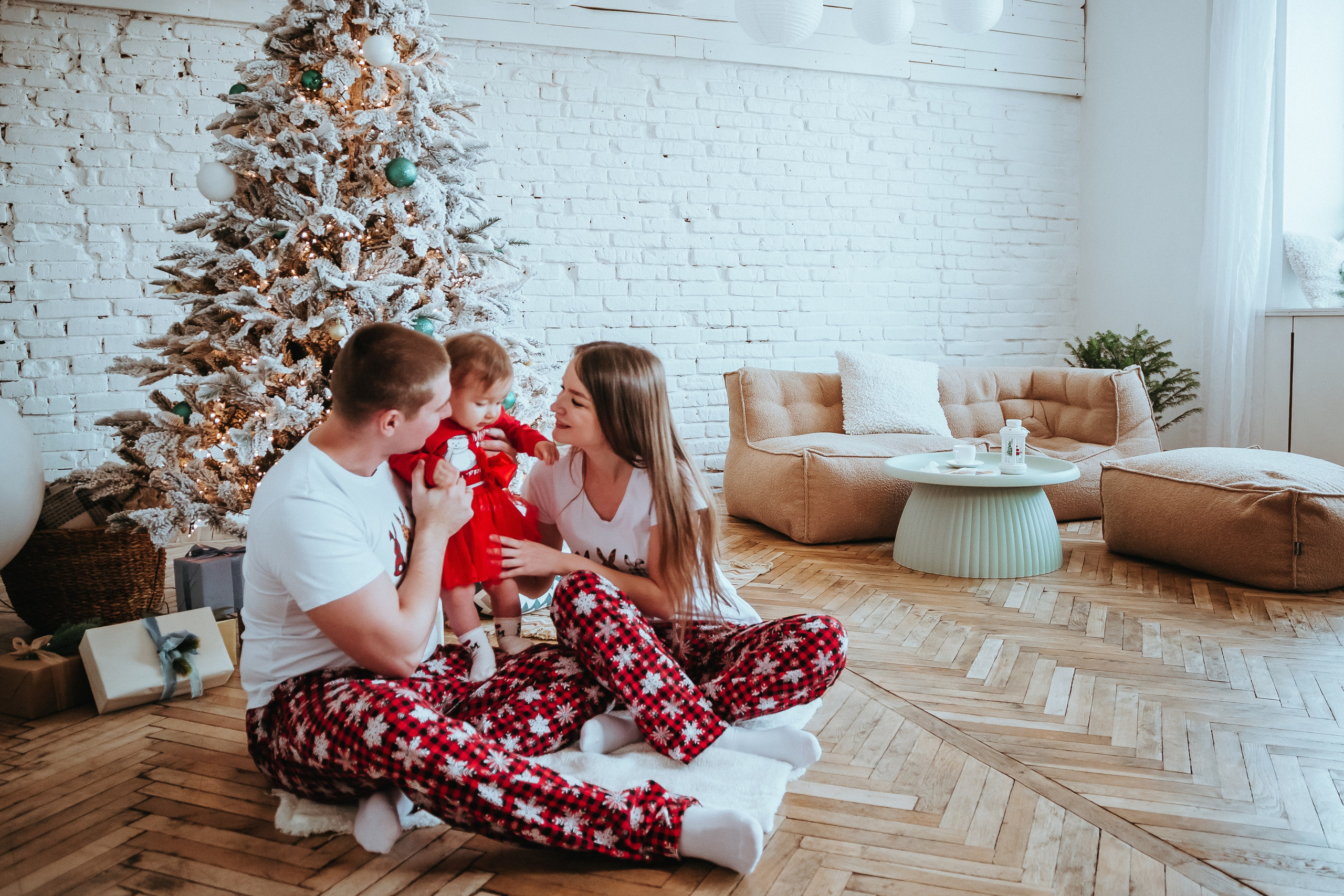 Новогодняя семейная фотосессия Кемерово