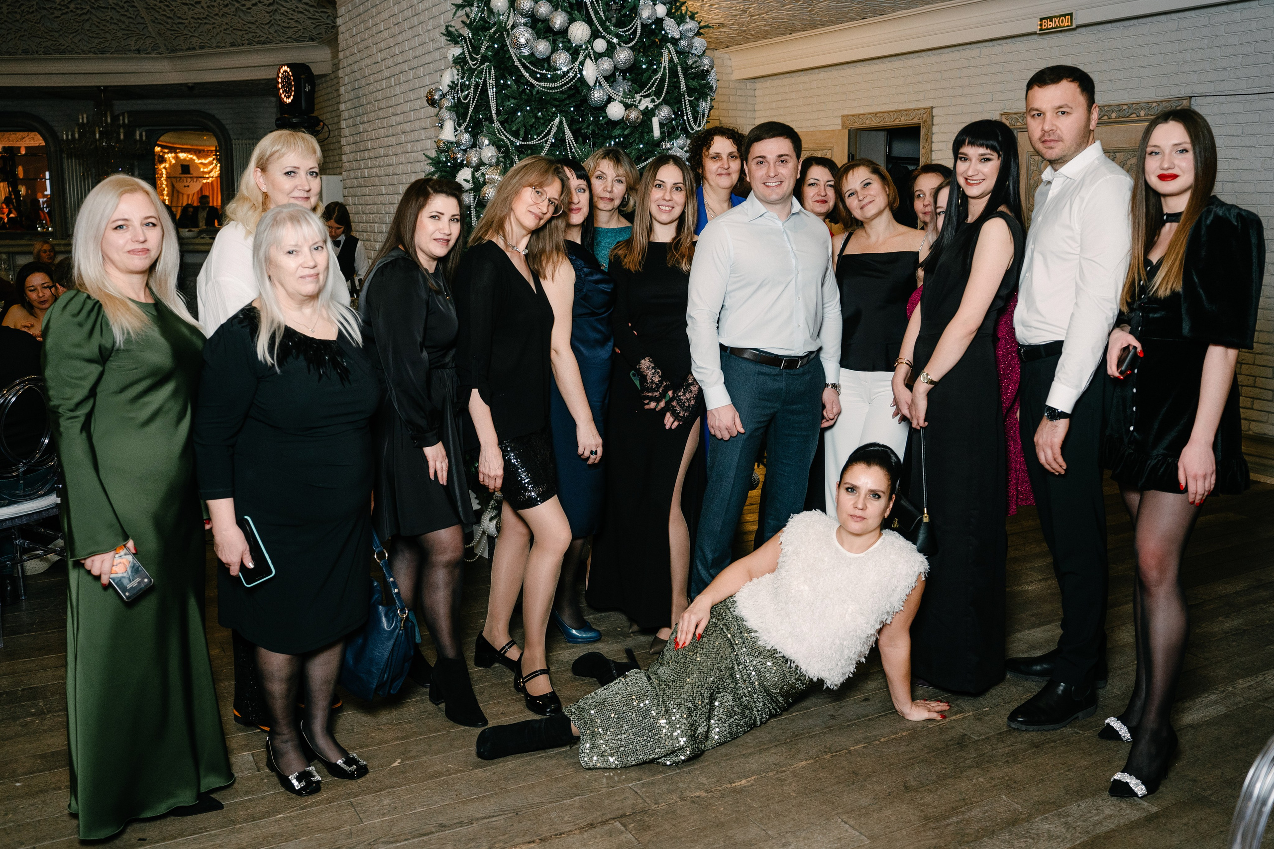 Новогодний вечер в Артисте. Свадебный и семейный фотограф в Воронеже Анастасия Бойко