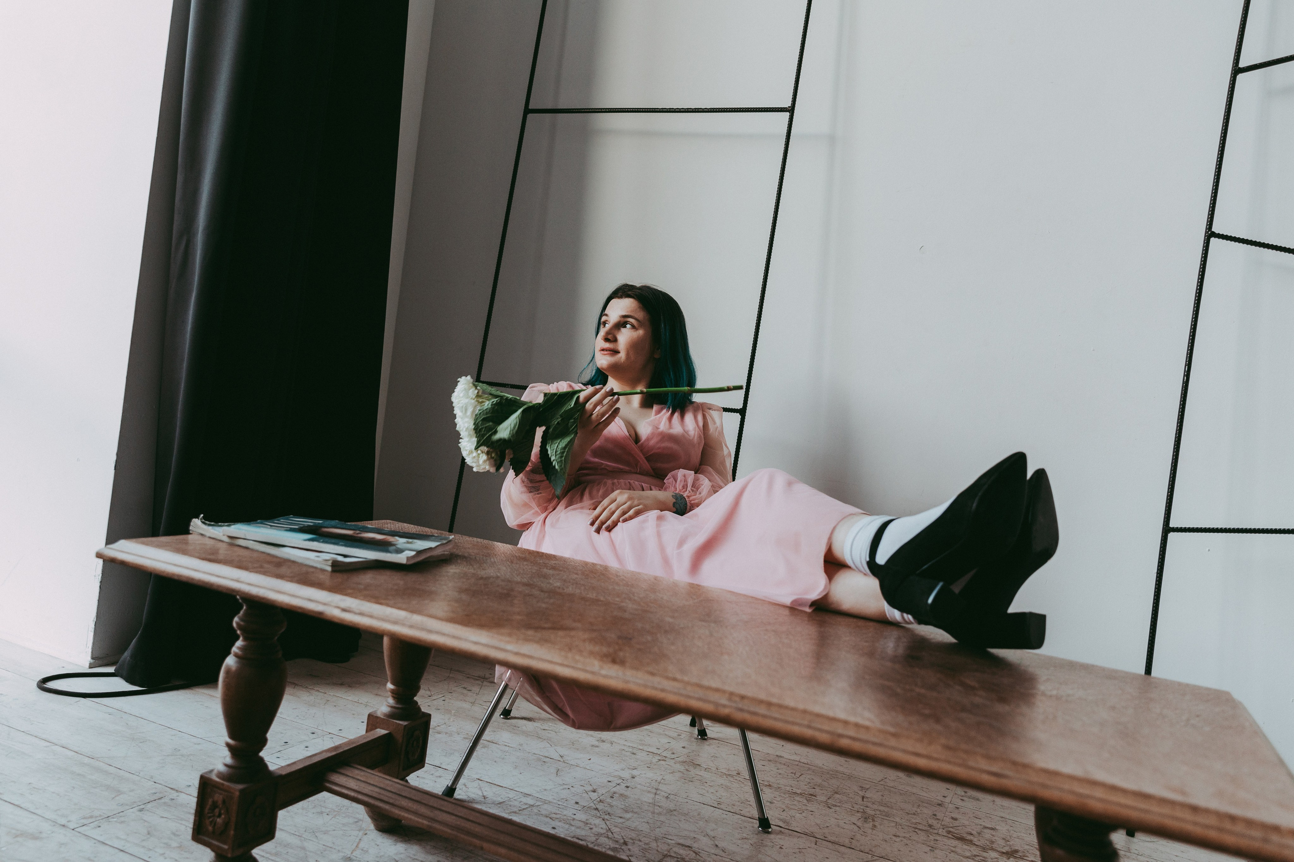 Катя в студии. Фотограф-анималист в Москве Соломонова Варвара