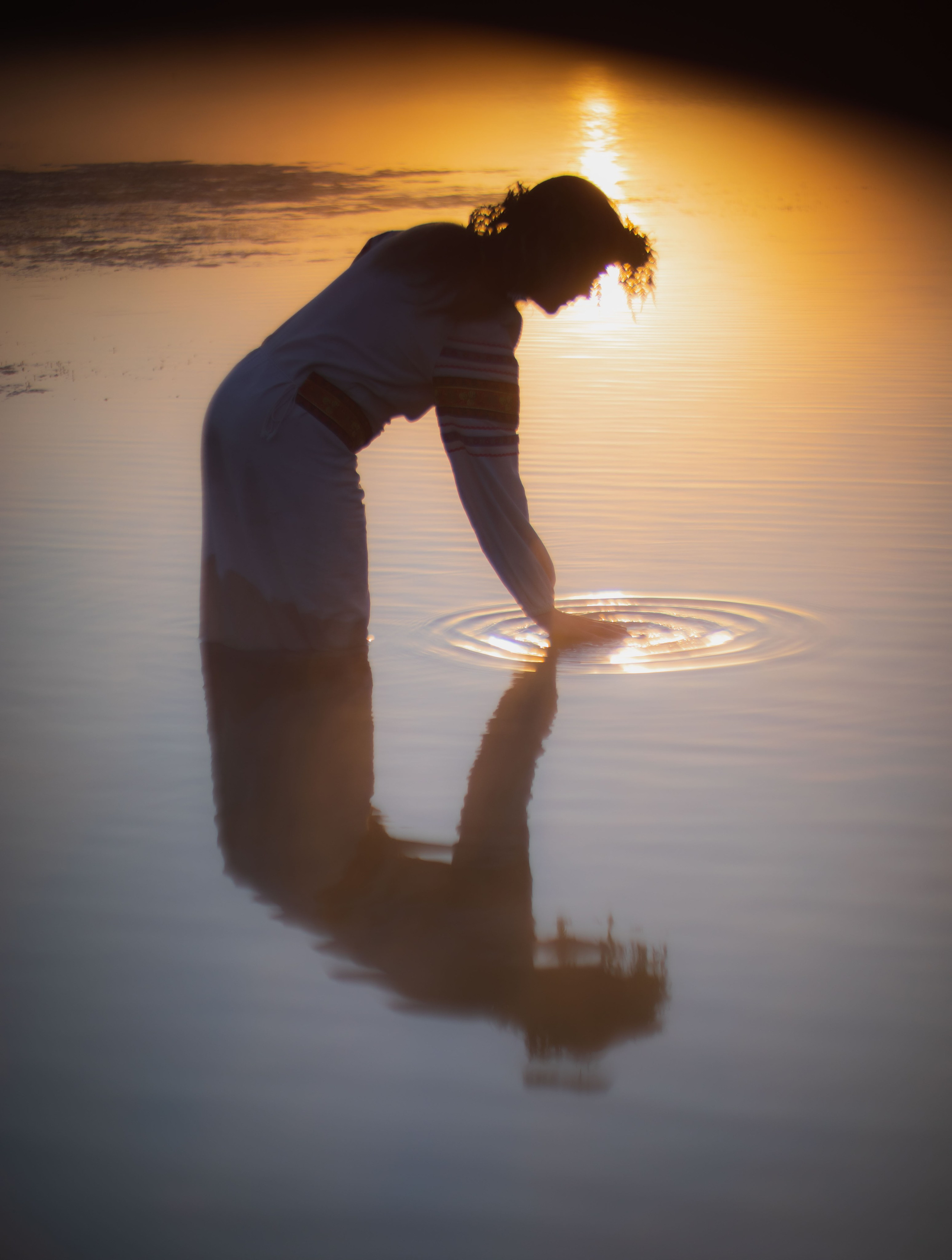 Купальская история на рассвете. Юлия Башкатова, сказочный фотограф, Москва